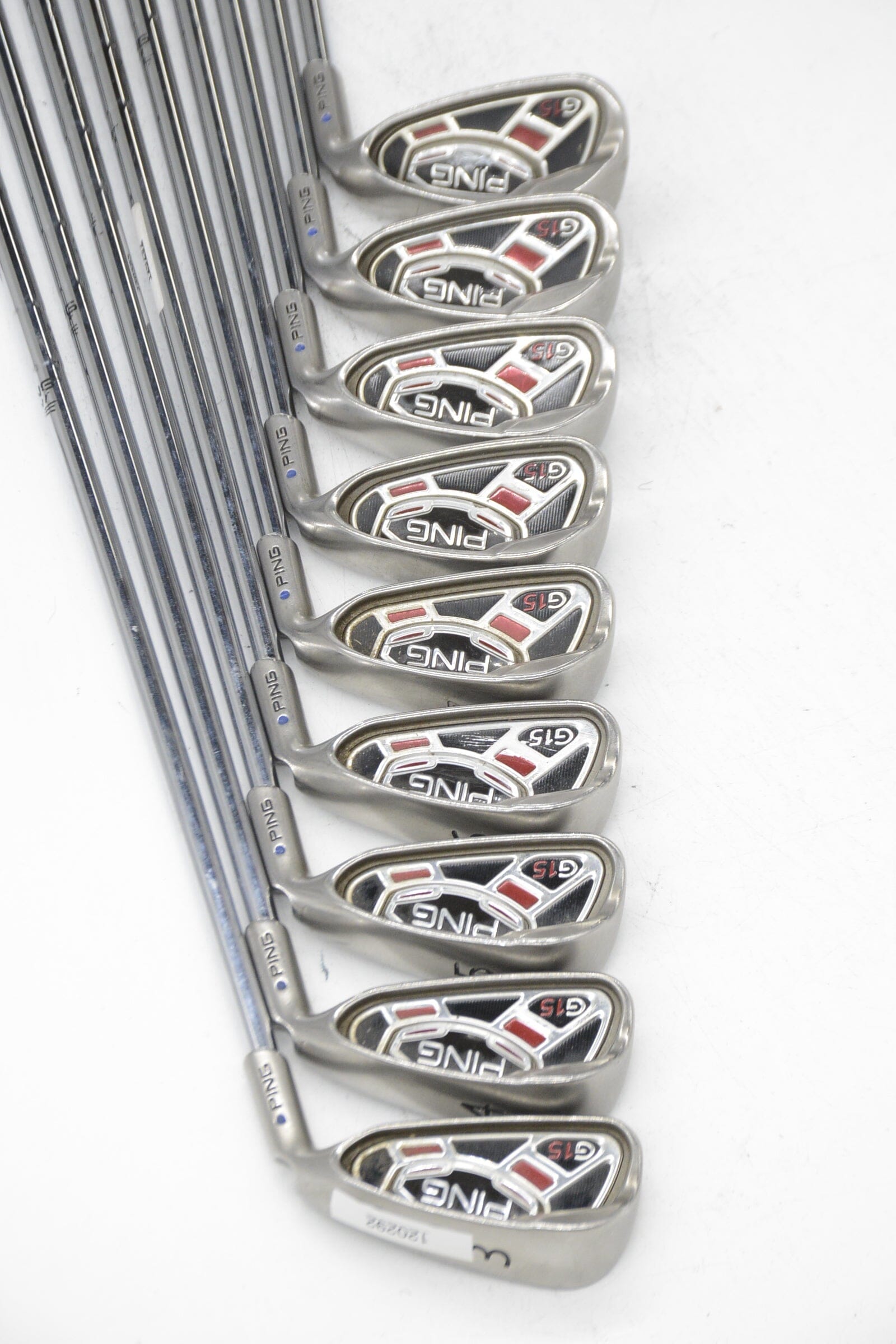 Ping G15 3-UW Iron Set S Flex Std Length Golf Clubs GolfRoots 