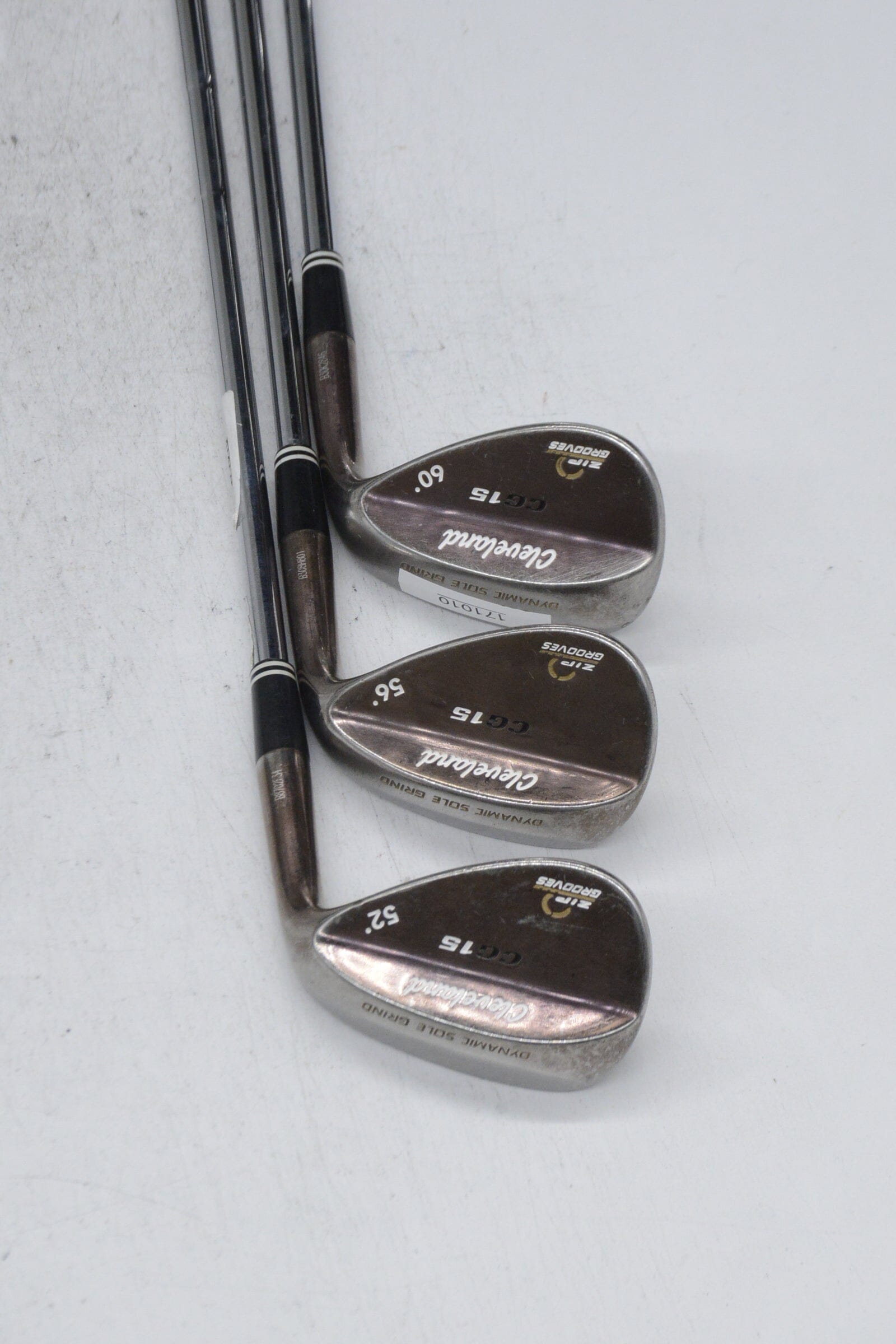 Cleveland CG15 Black Pearl 52, 56, 60 Degree Wedge Set Wedge Flex Golf Clubs GolfRoots 
