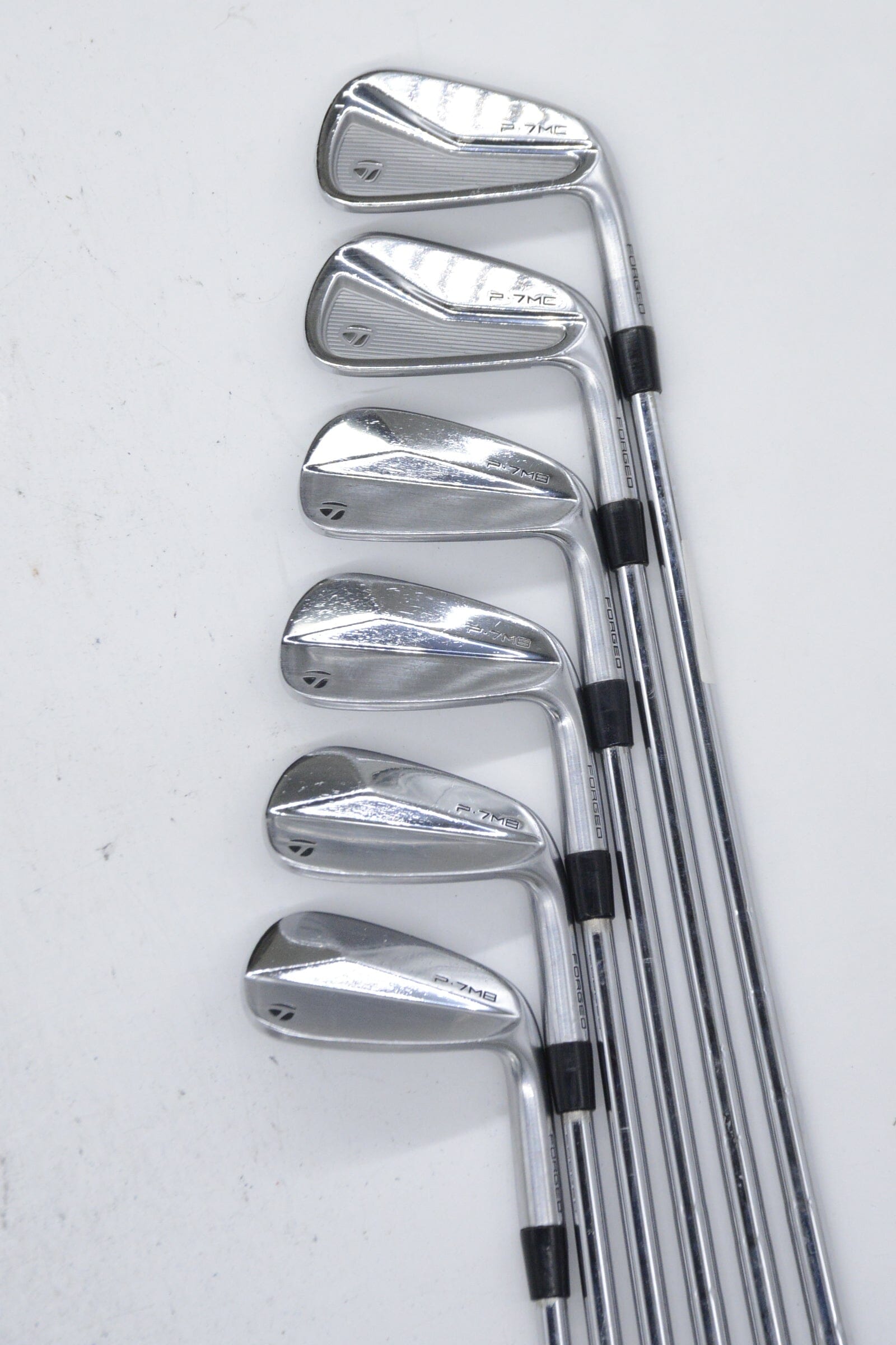 TaylorMade P7MC / P7MB Combo 5-PW Iron Set X Flex +0.5" Golf Clubs GolfRoots 