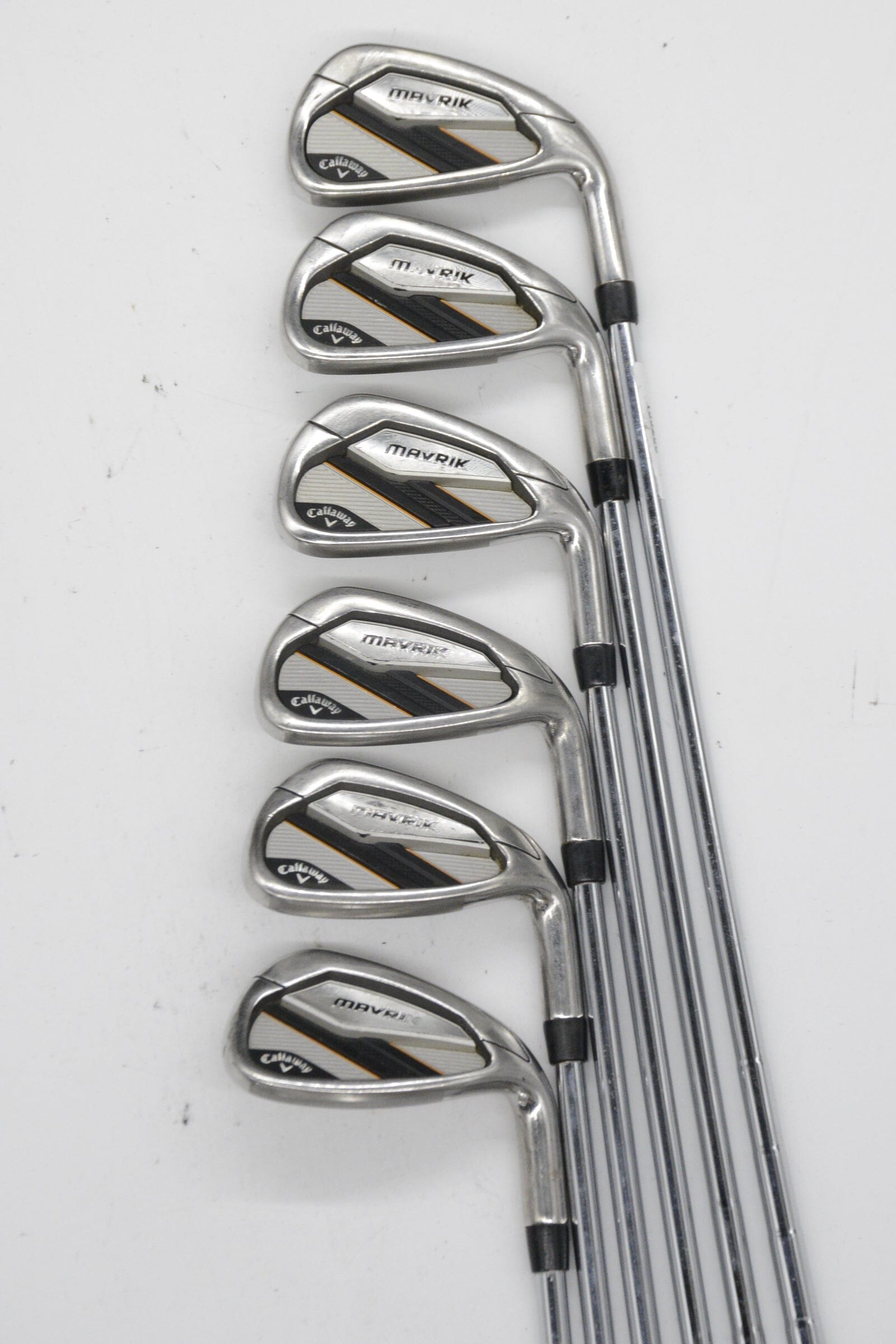 Callaway Mavrik 5-PW Iron Set S Flex +1" Golf Clubs GolfRoots 