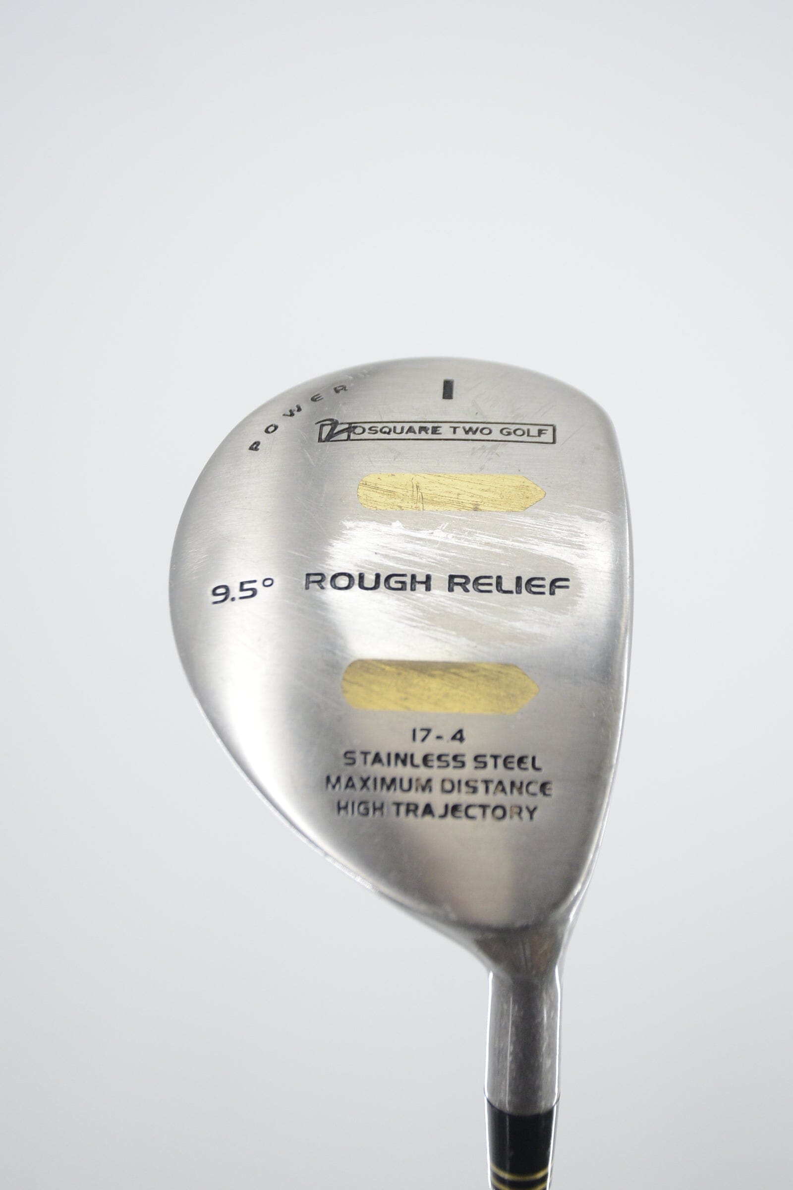 Square Two Rough Relief 9.5 Degree Driver S Flex 43.25" Golf Clubs GolfRoots 