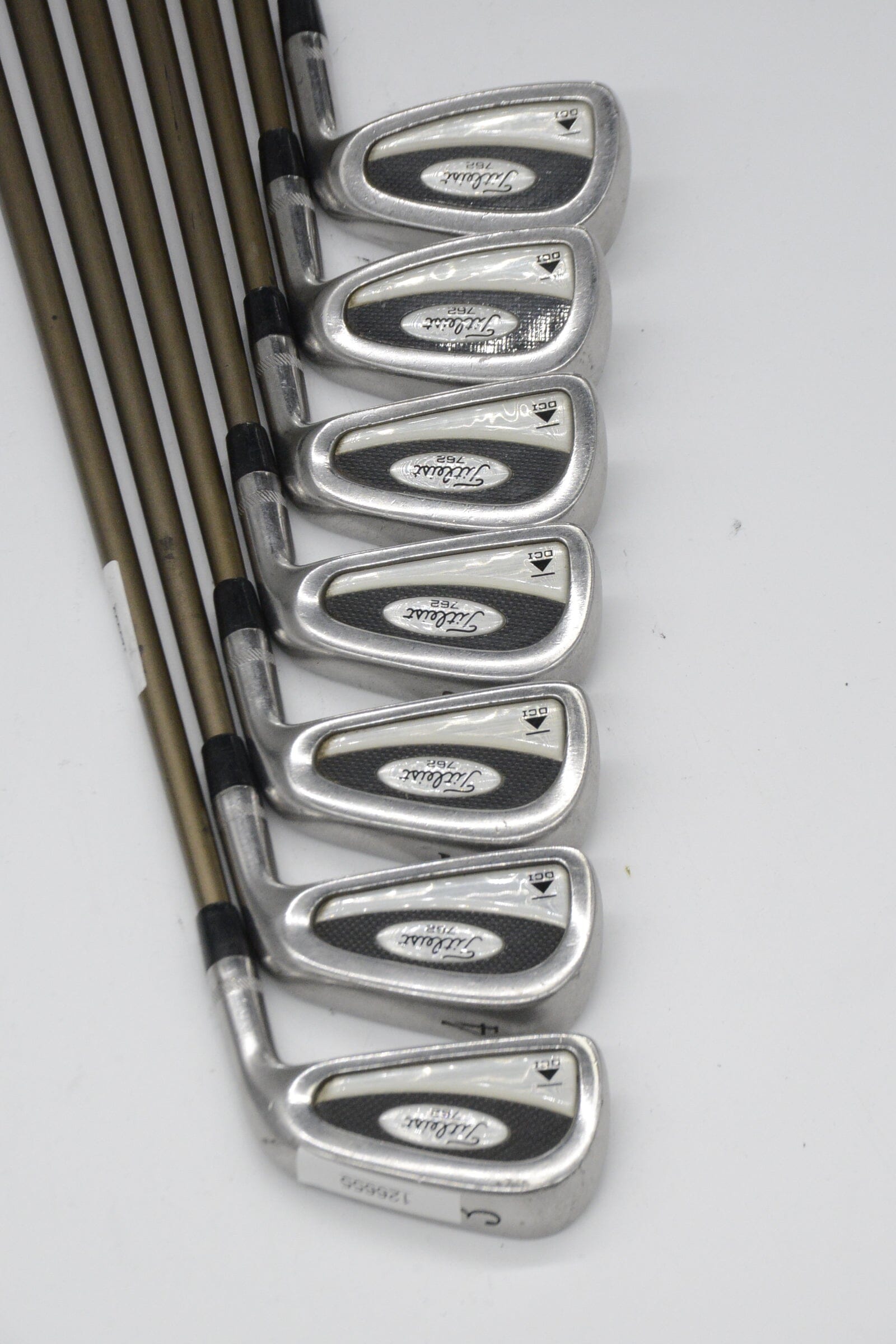 Titleist DCI 762 3-9 Iron Set S Flex -0.5" Golf Clubs GolfRoots 