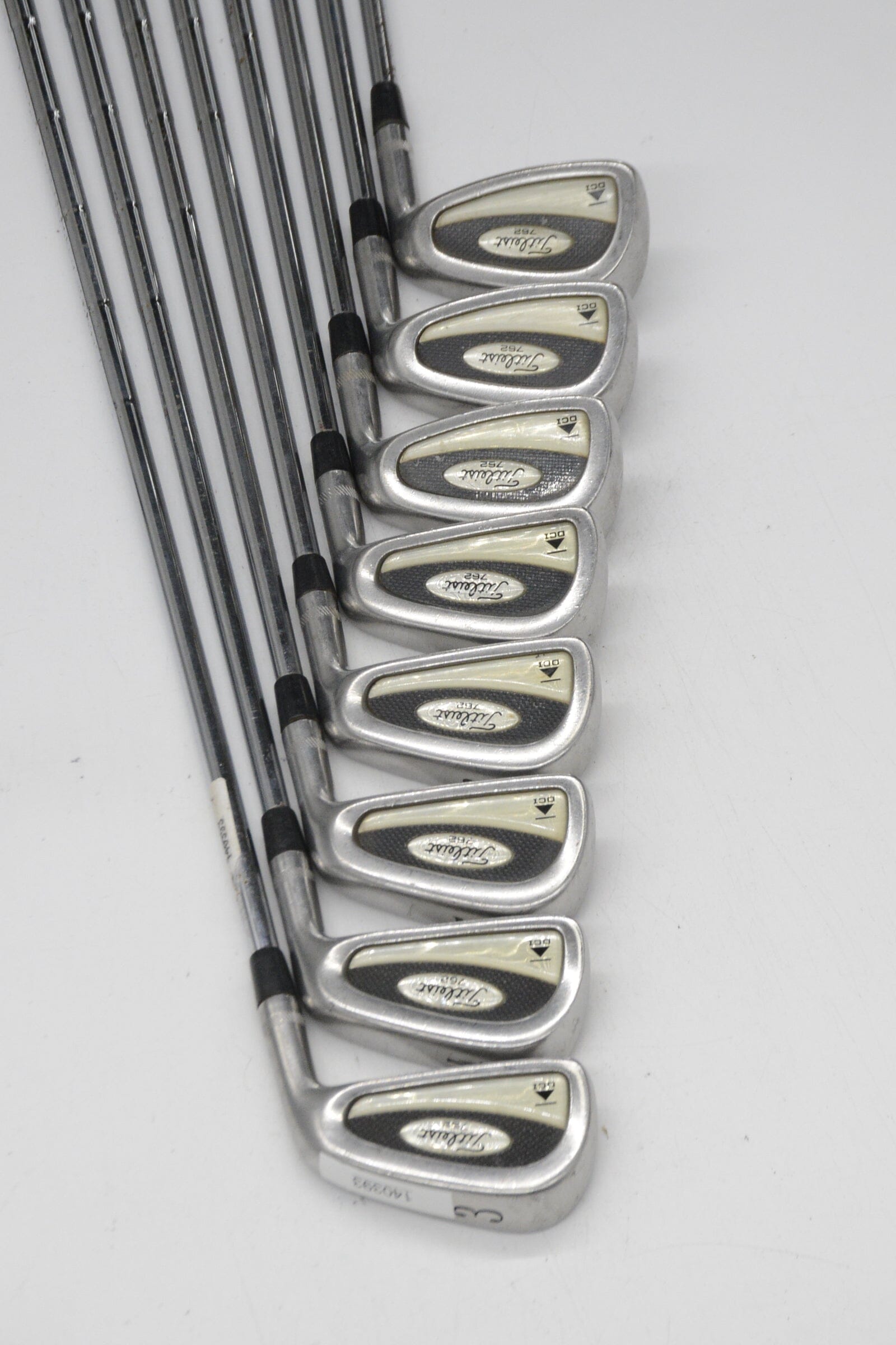 Titleist DCI 762 3-PW Iron Set S Flex +0.25" Golf Clubs GolfRoots 