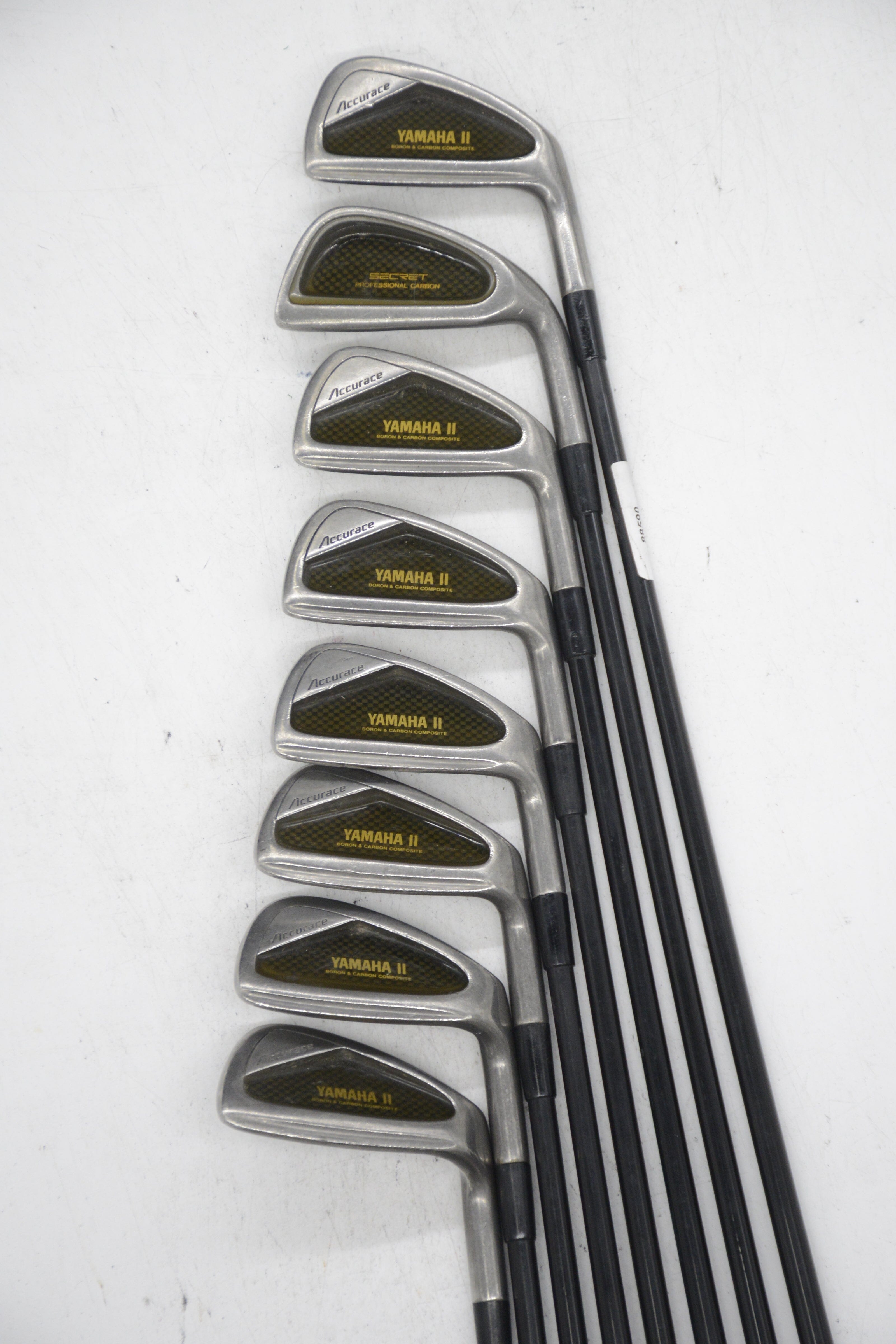 Yahama Accurace 3-PW Iron Set S Flex -0.75" Golf Clubs GolfRoots 