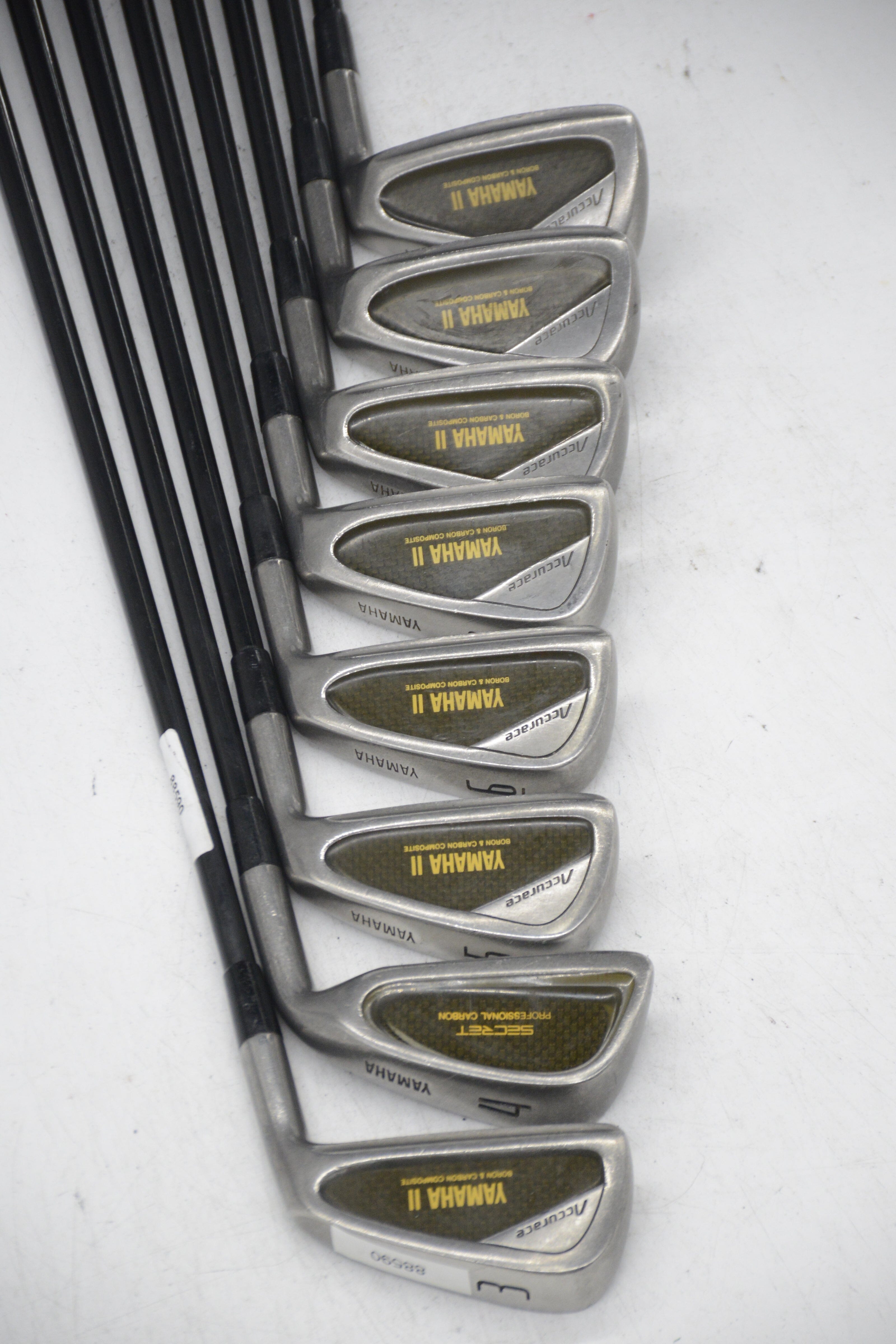 Yahama Accurace 3-PW Iron Set S Flex -0.75" Golf Clubs GolfRoots 