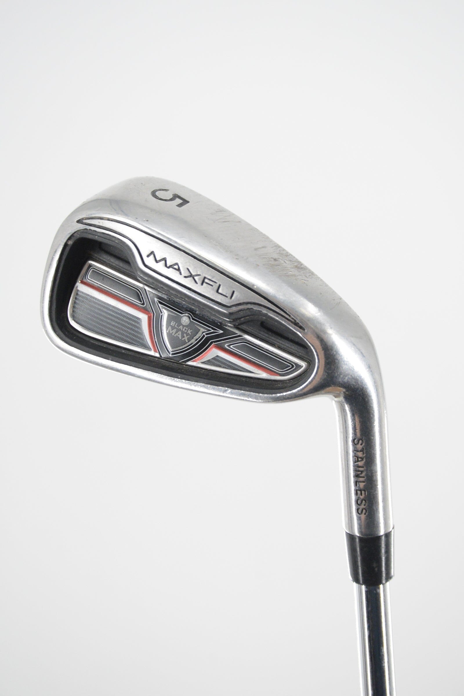 MaxFli Black Max 5 Iron R Flex 37.5" Golf Clubs GolfRoots 