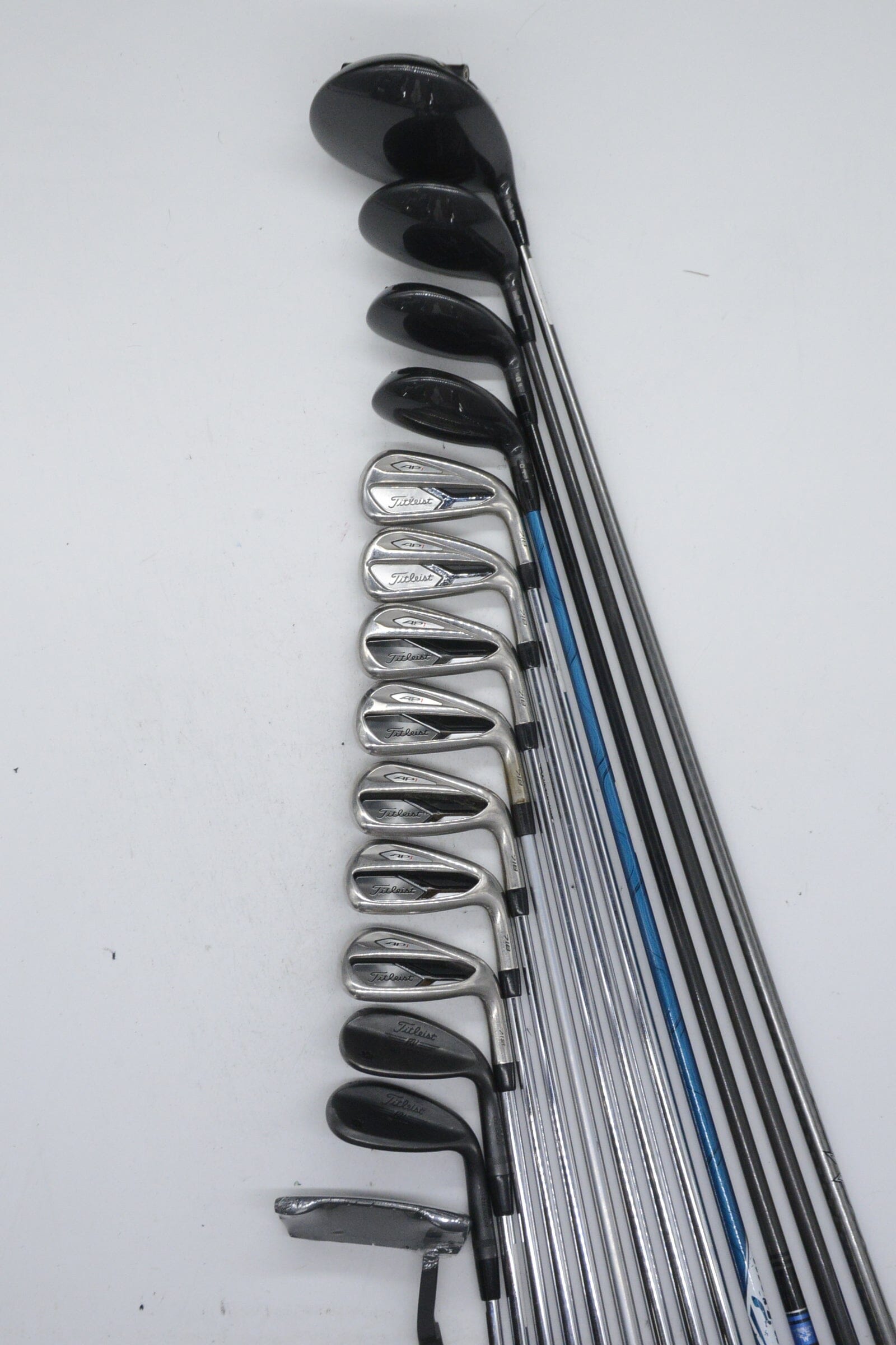 Titleist 718 AP1 Mixed Full Set S Flex +1" Golf Clubs GolfRoots 