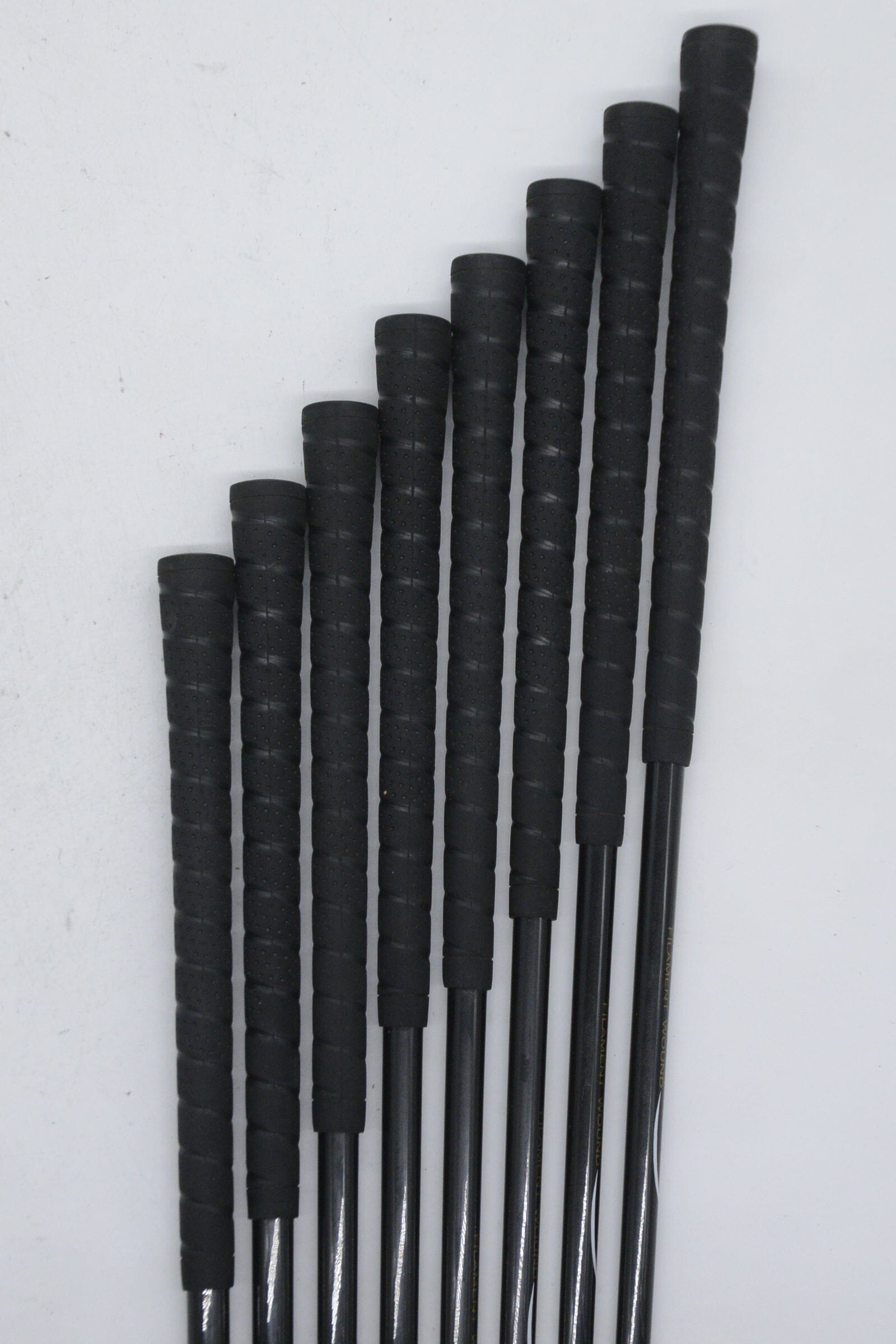 True Shots Brass Inertia 3-PW Iron Set R Flex -0.25" Golf Clubs GolfRoots 