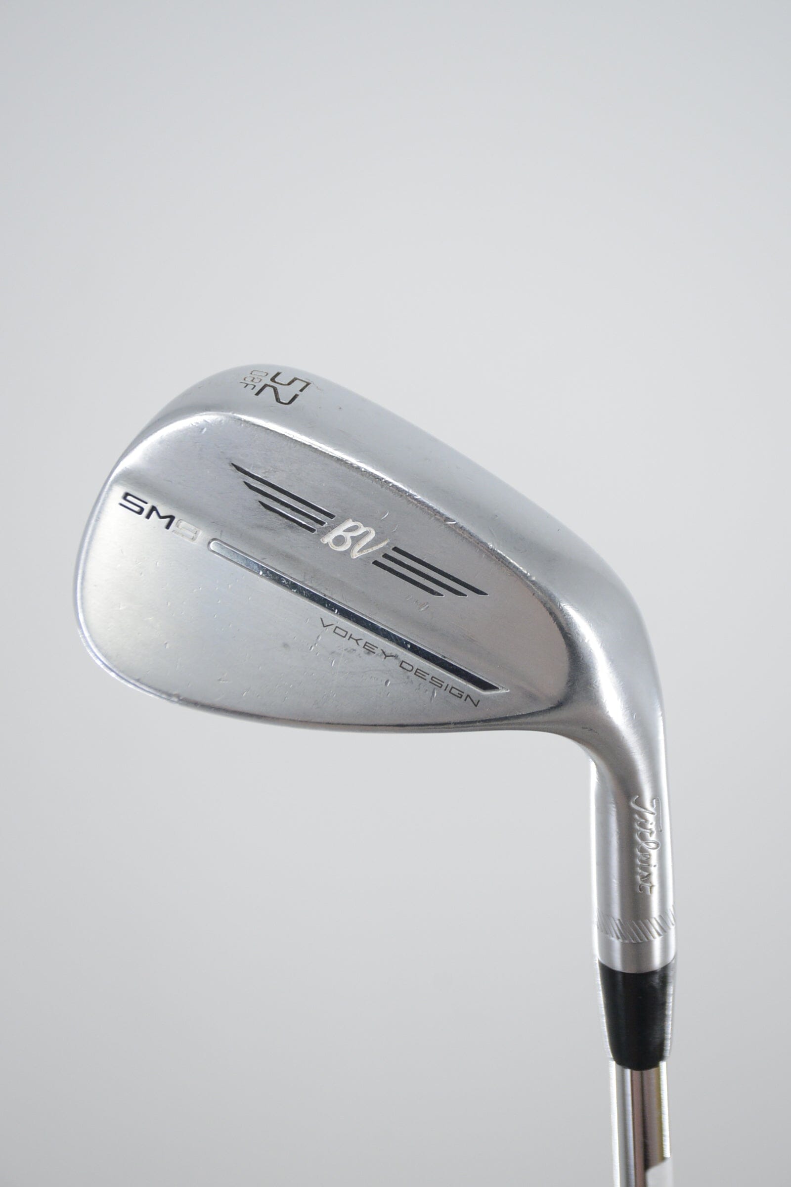 Titleist Vokey SM9 Tour Chrome 52 Degree Wedge Wedge Flex 35.25" Golf Clubs GolfRoots 