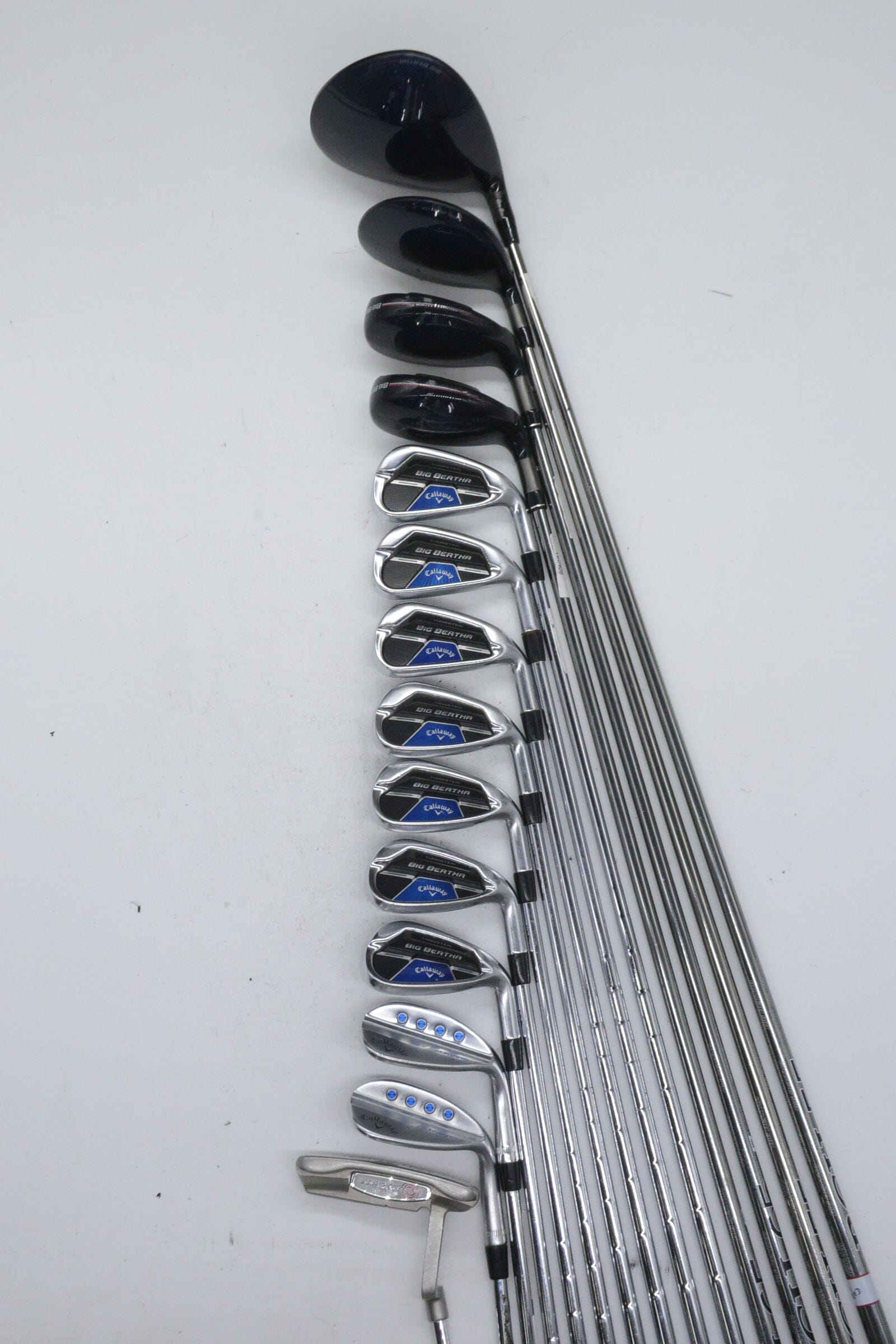 Callaway Big Bertha B21 Mixed Full Set R Flex -0.25" Golf Clubs GolfRoots 