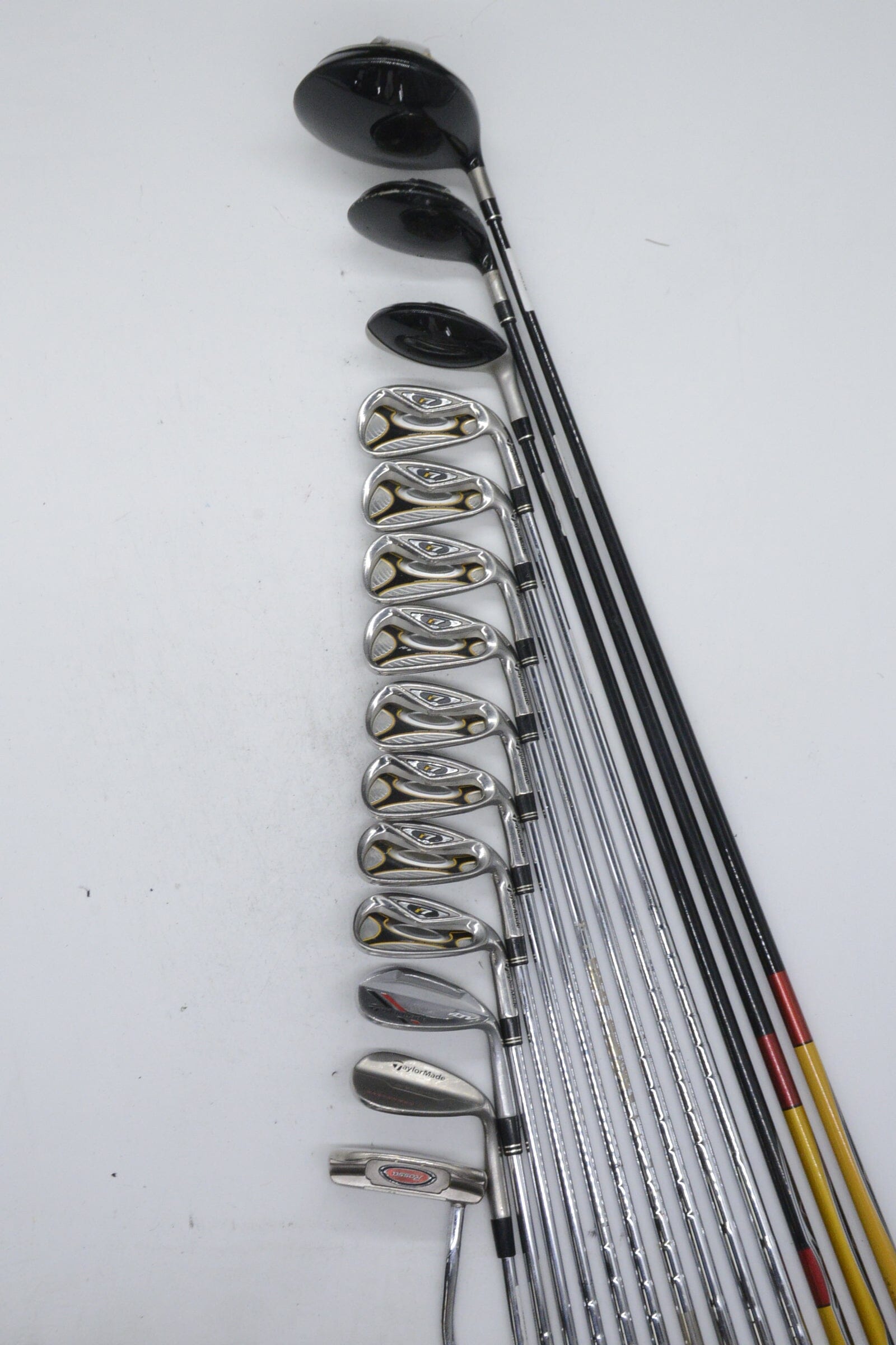 TaylorMade R7 Mixed Full Set R Flex +0.25" Golf Clubs GolfRoots 