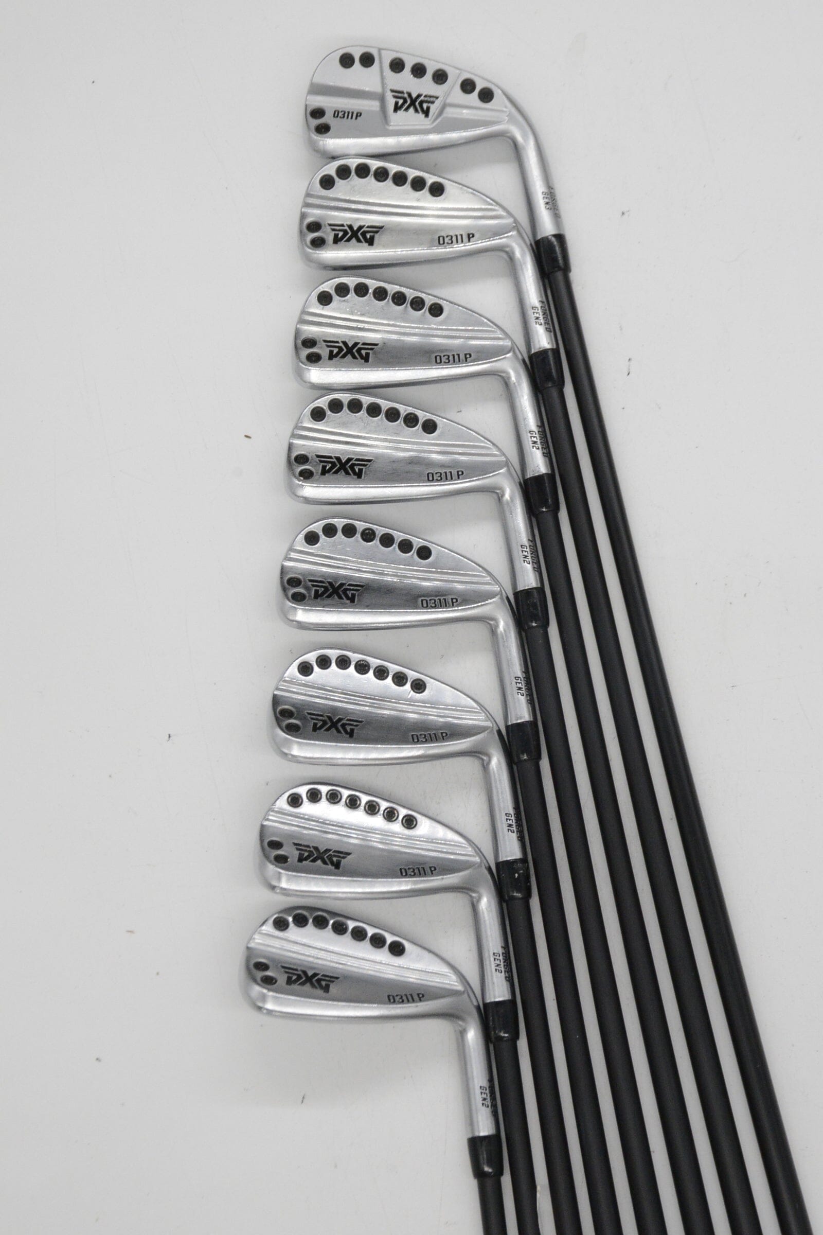 PXG 0311P Gen 2 3-PW Iron Set S Flex -0.5" Golf Clubs GolfRoots 