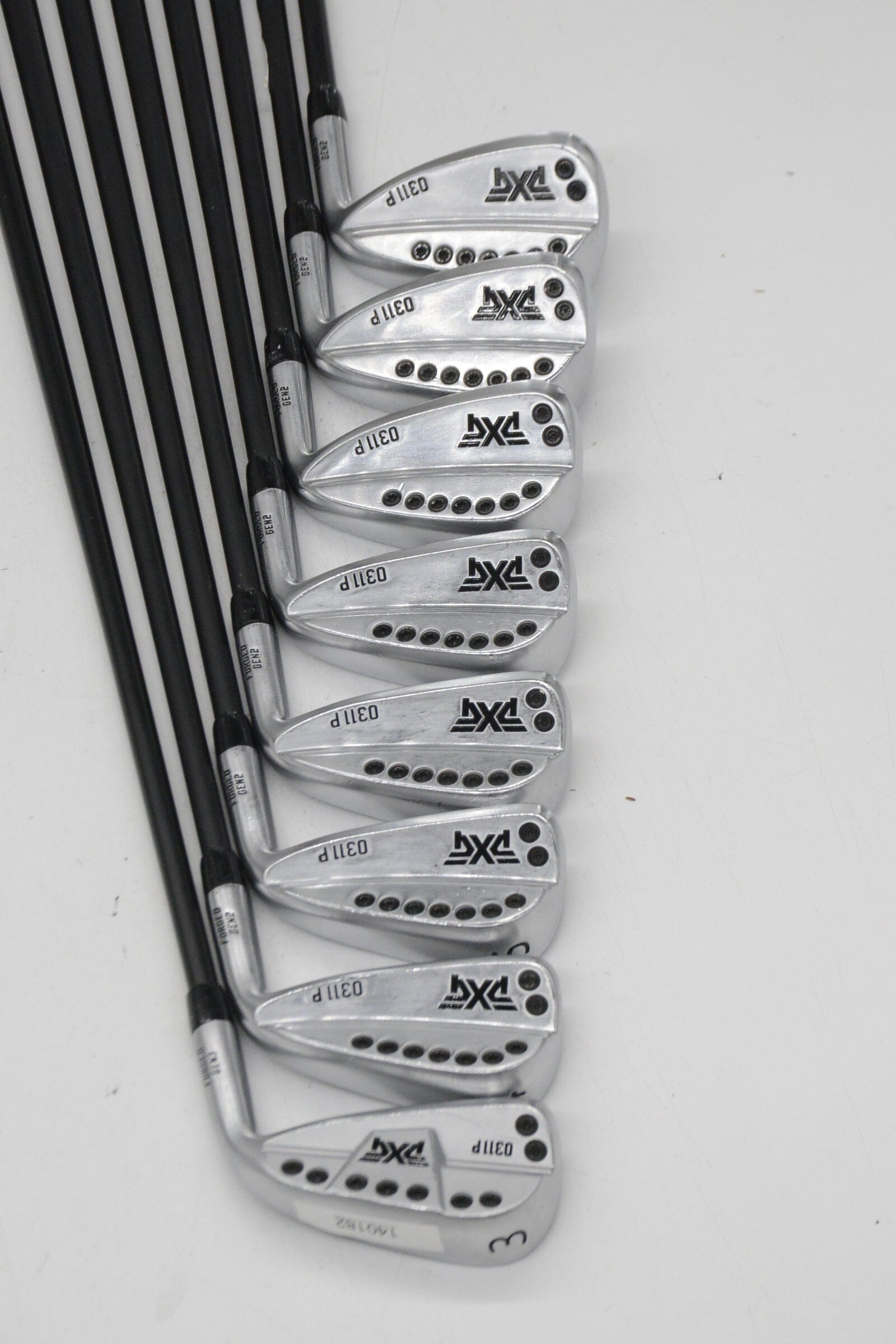 PXG 0311P Gen 2 3-PW Iron Set S Flex -0.5" Golf Clubs GolfRoots 