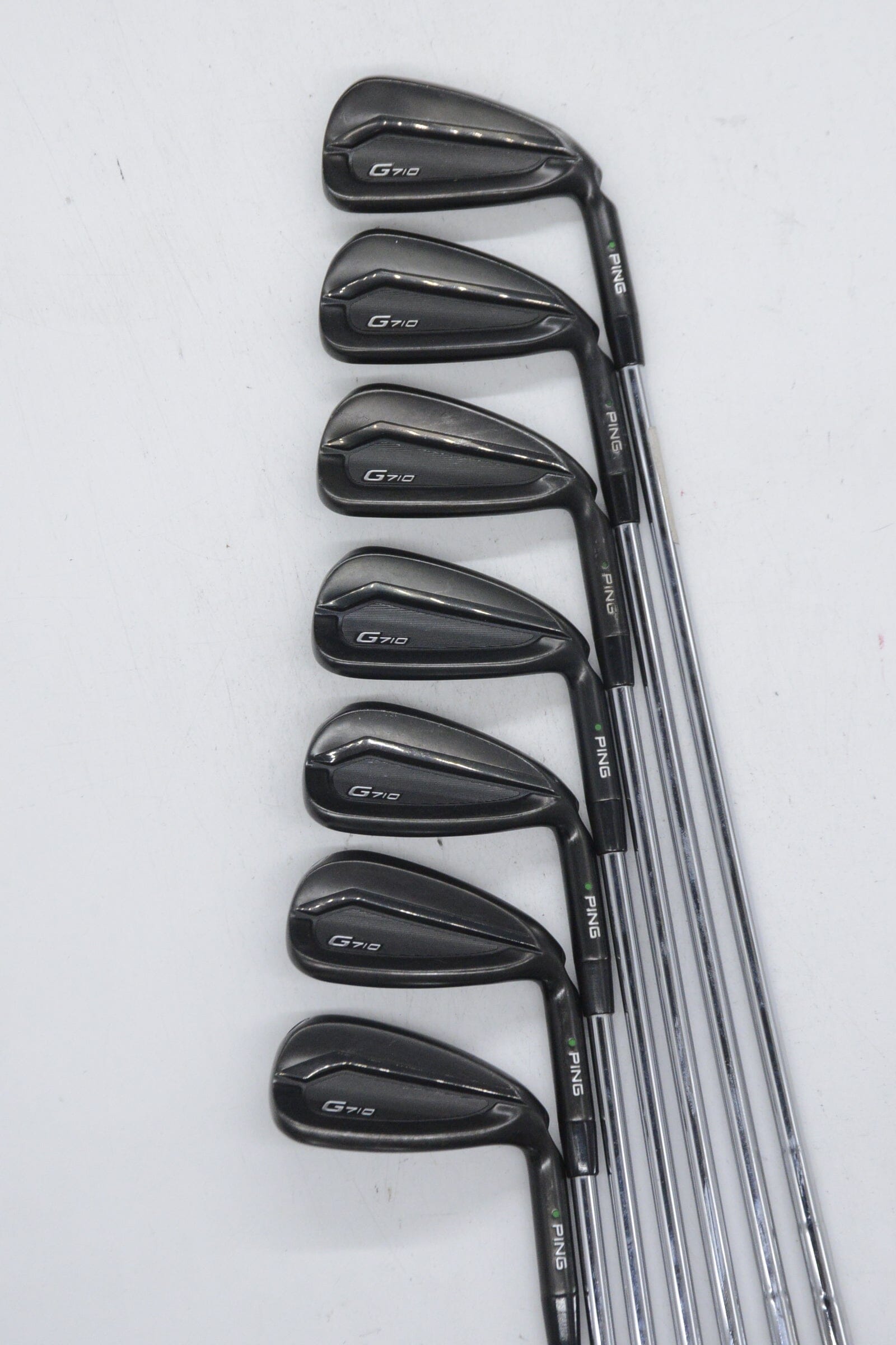 Ping G710 4-PW Iron Set R Flex +0.25" Golf Clubs GolfRoots 