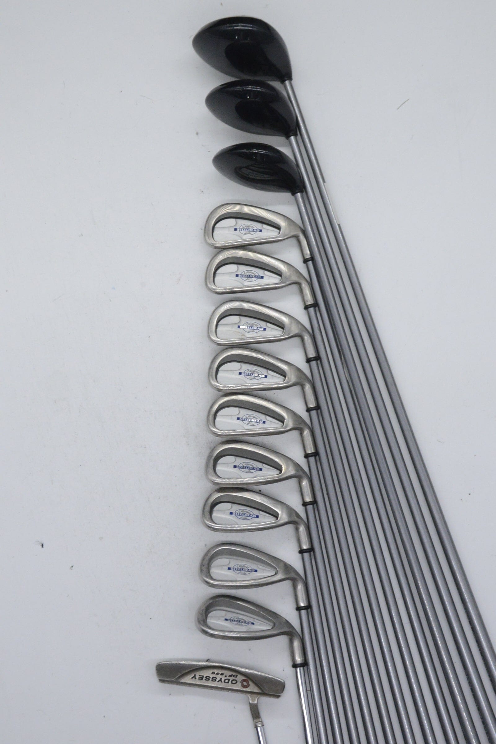 Callaway Steelhead X-14 Mixed Full Set R Flex -0.25" Golf Clubs GolfRoots 