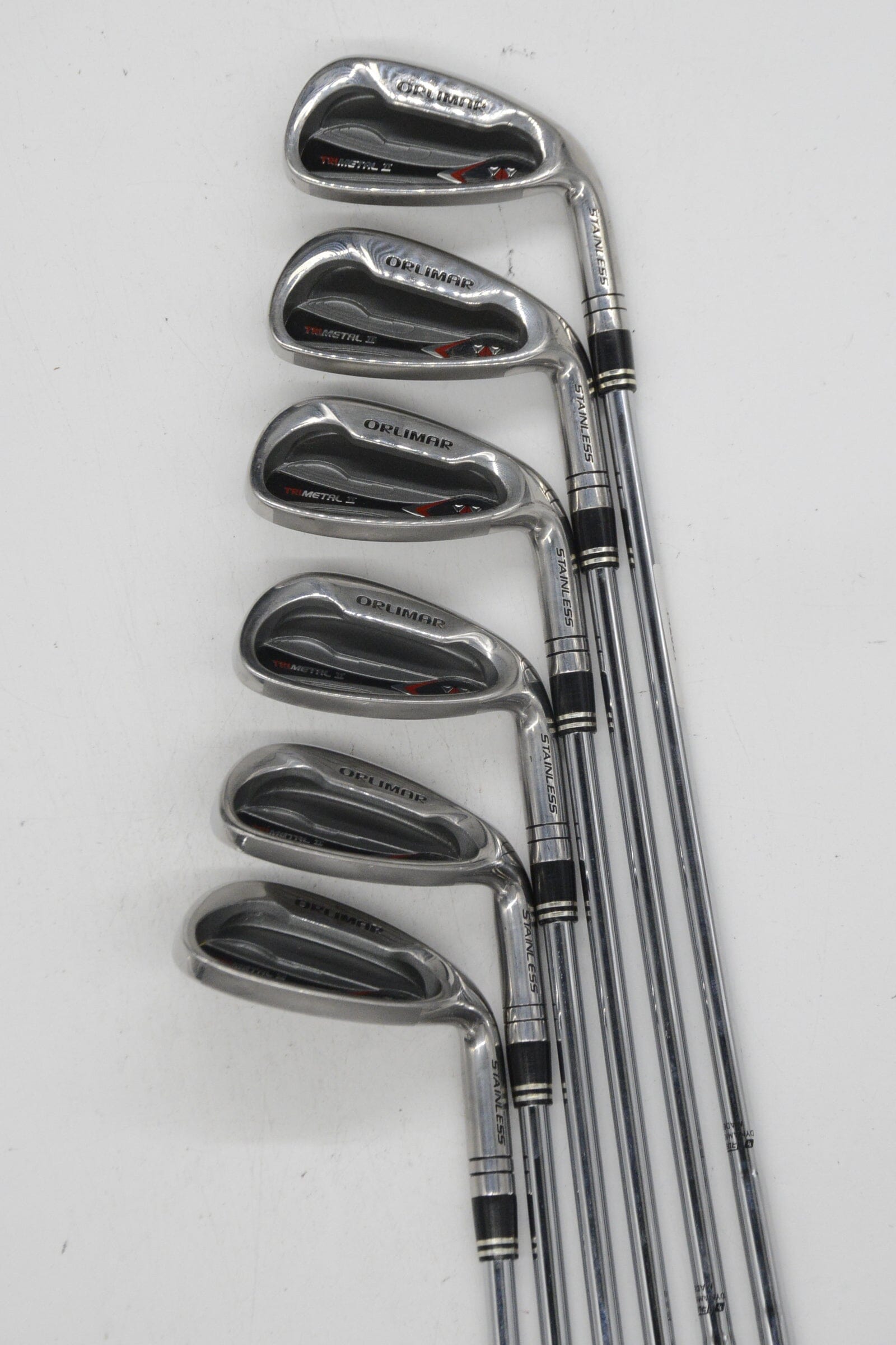 Orlimar Trimetal II 6-7, 9-PW, SW-LW Iron Set R Flex -0.25" Golf Clubs GolfRoots 