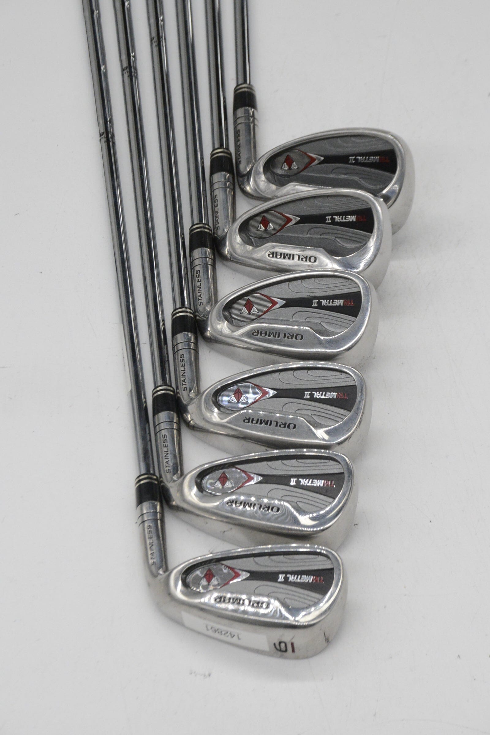 Orlimar Trimetal II 6-7, 9-PW, SW-LW Iron Set R Flex -0.25" Golf Clubs GolfRoots 
