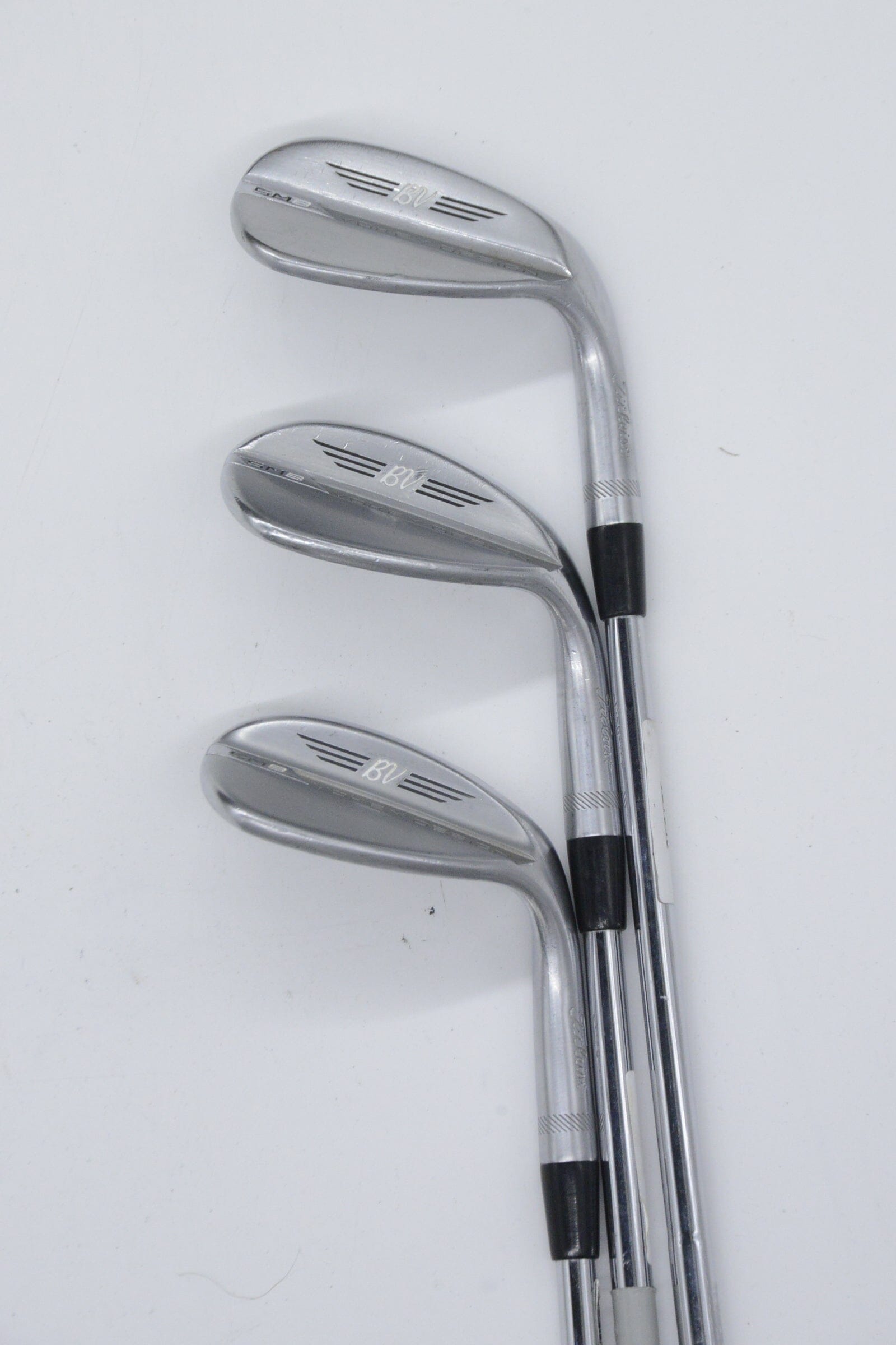 Titleist Vokey SM8 Tour Chrome 52, 56, 60 Degree Wedge Set Wedge Flex Golf Clubs GolfRoots 