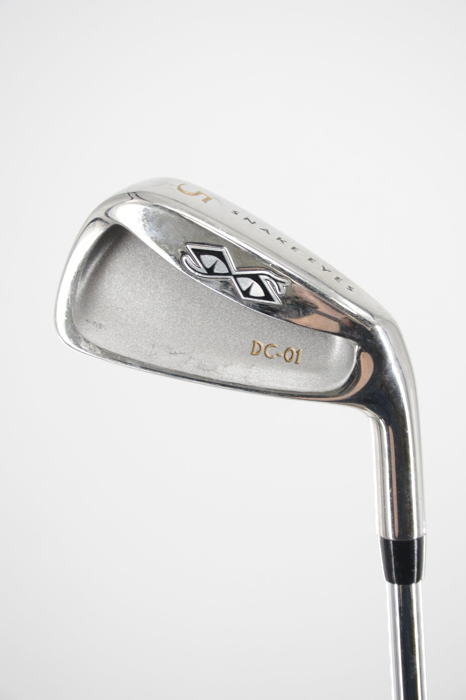 Snake Eyes DC-01 5 Iron S Flex 37.75" Golf Clubs GolfRoots 