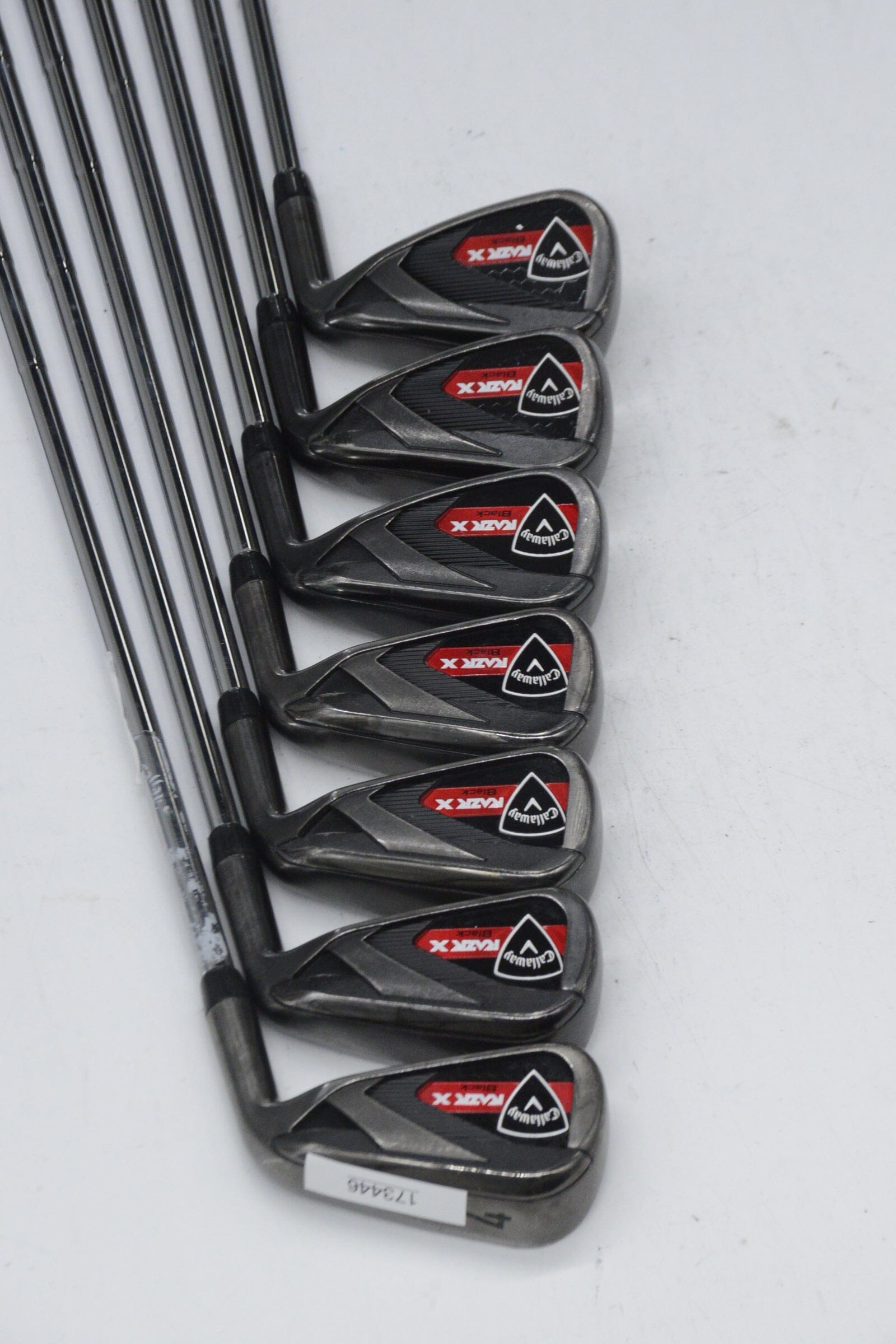 Callaway RAZR X Black 4-PW Iron Set Uniflex Std Length Golf Clubs GolfRoots 