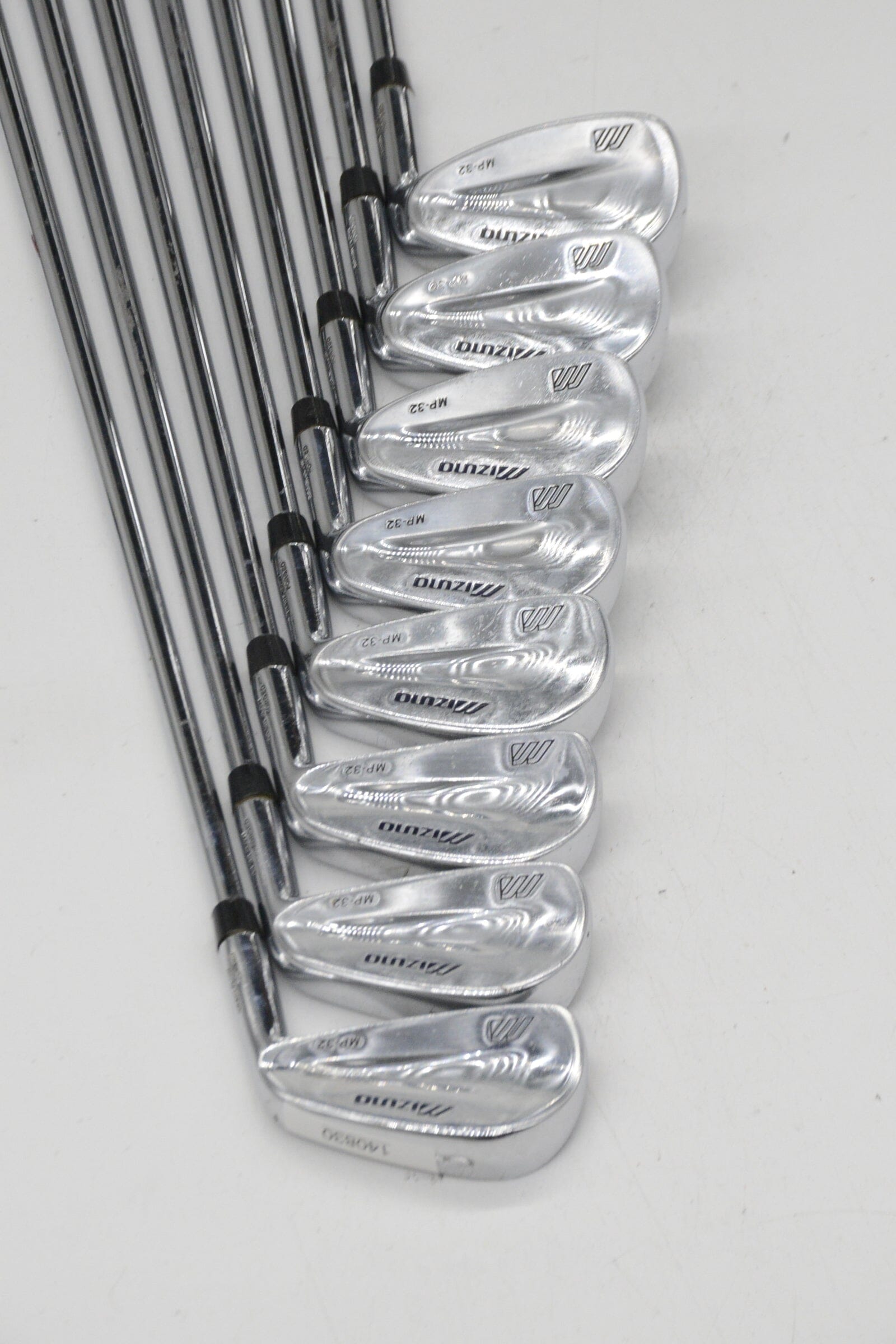 Mizuno MP 32 3-PW Iron Set R Flex -0.5" Golf Clubs GolfRoots 