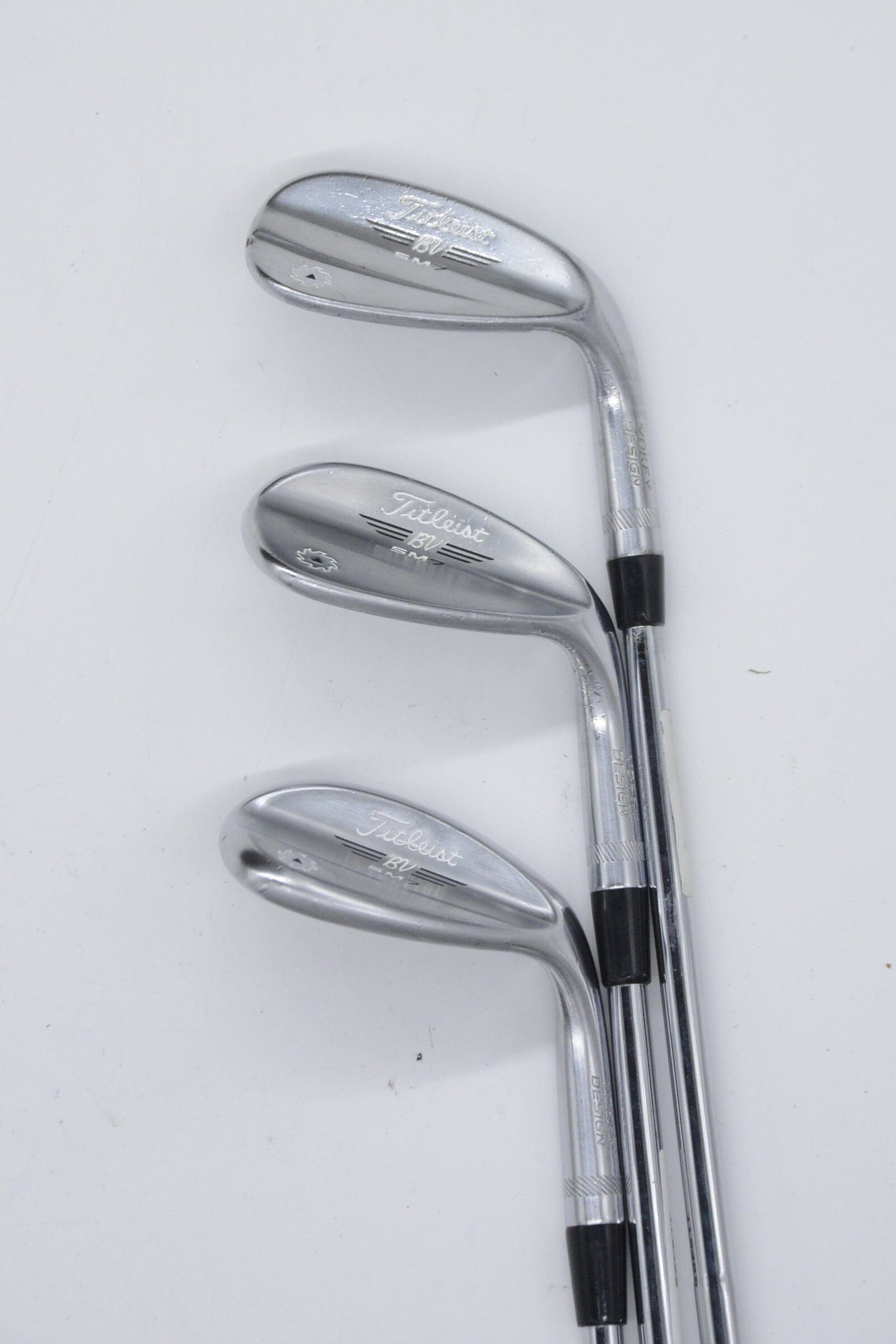 Titleist Vokey SM7 Tour Chrome 52, 56, 60 Degree Wedge Set Wedge Flex Golf Clubs GolfRoots 