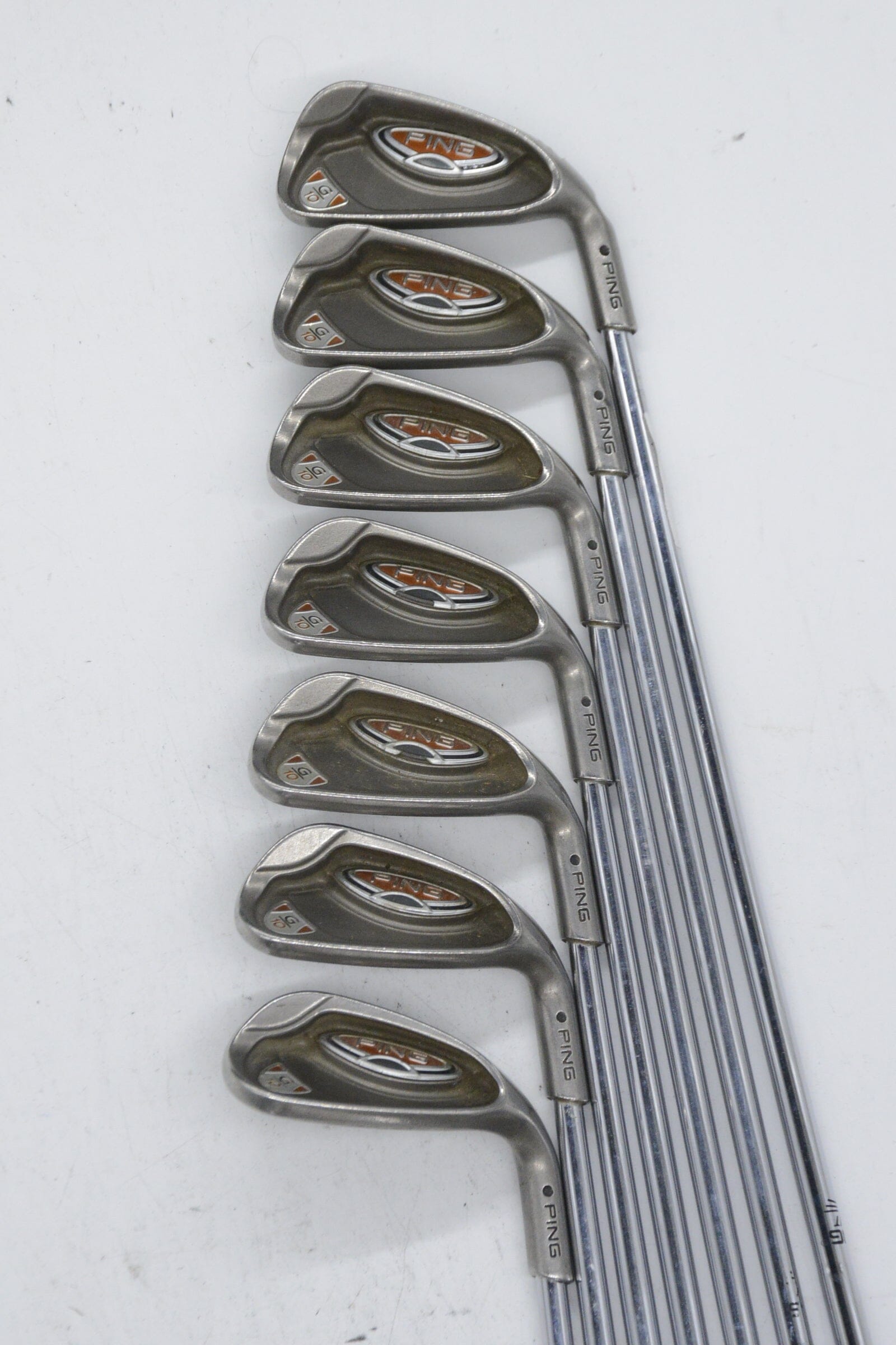 Ping G10 4, 6-PW, SW Iron Set R Flex -0.25" Golf Clubs GolfRoots 