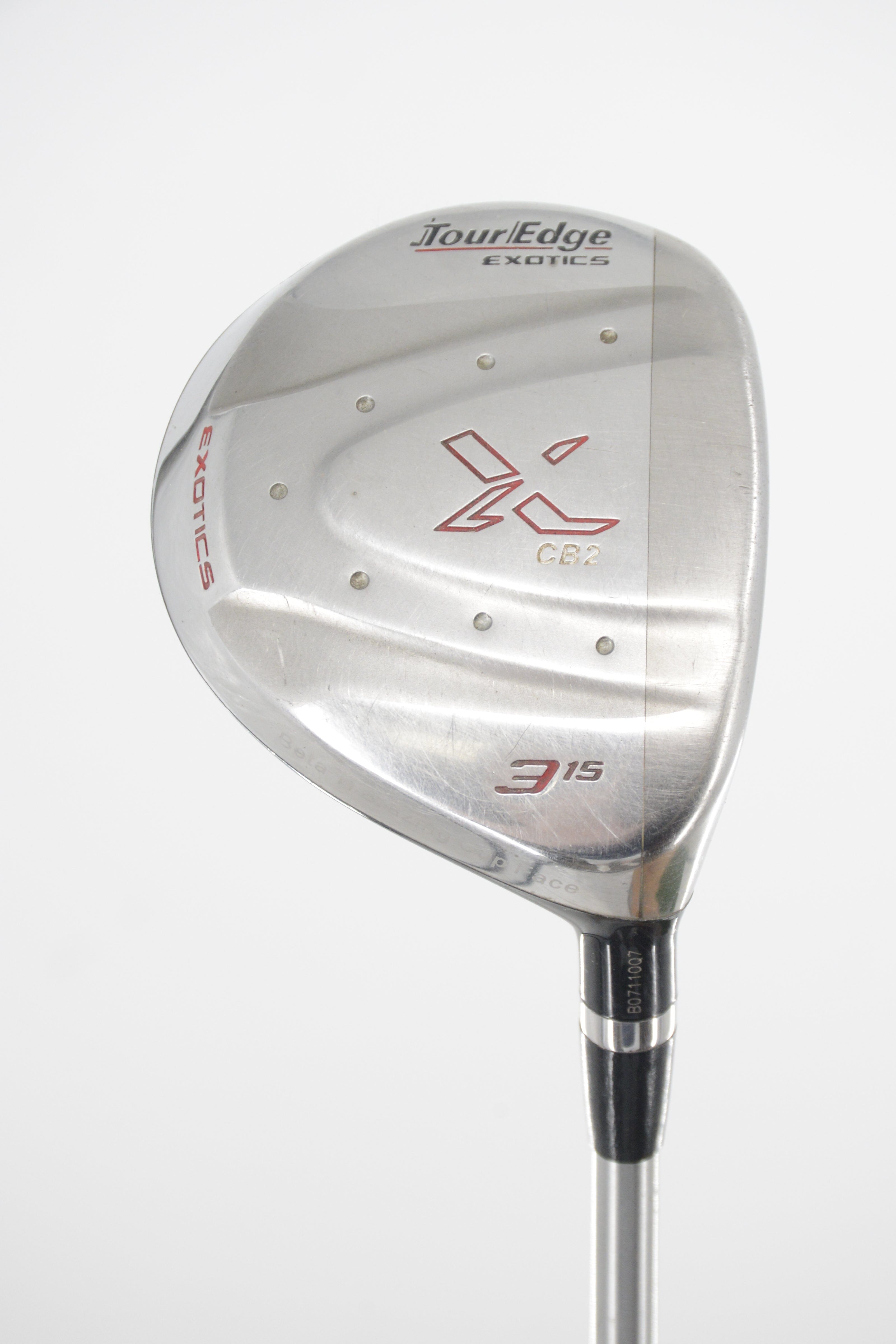 Tour Edge Exotics CB2 3 Wood S Flex 43" Golf Clubs GolfRoots 