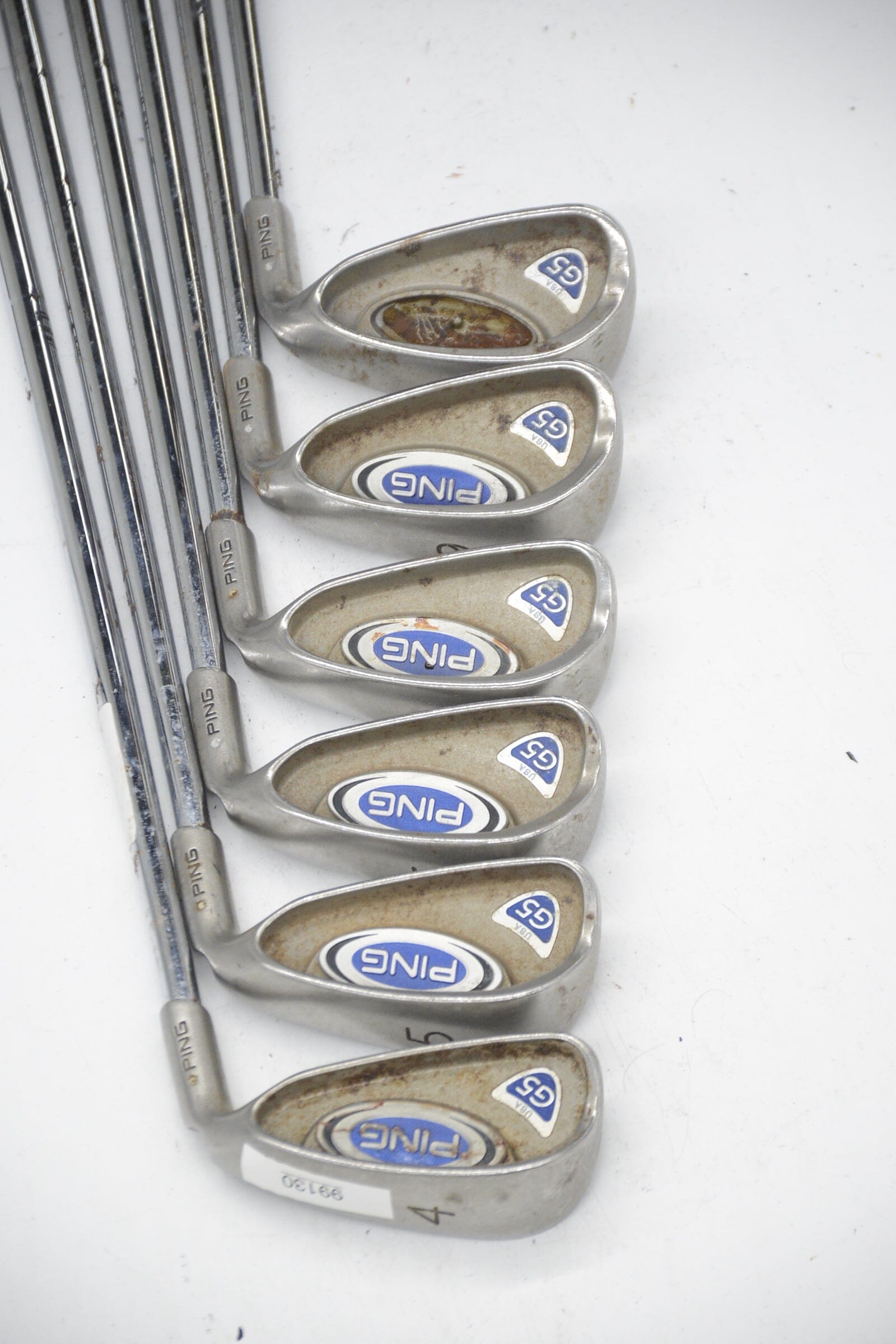 Ping G5 4-7, 9-PW Iron Set R Flex +0.25" Golf Clubs GolfRoots 