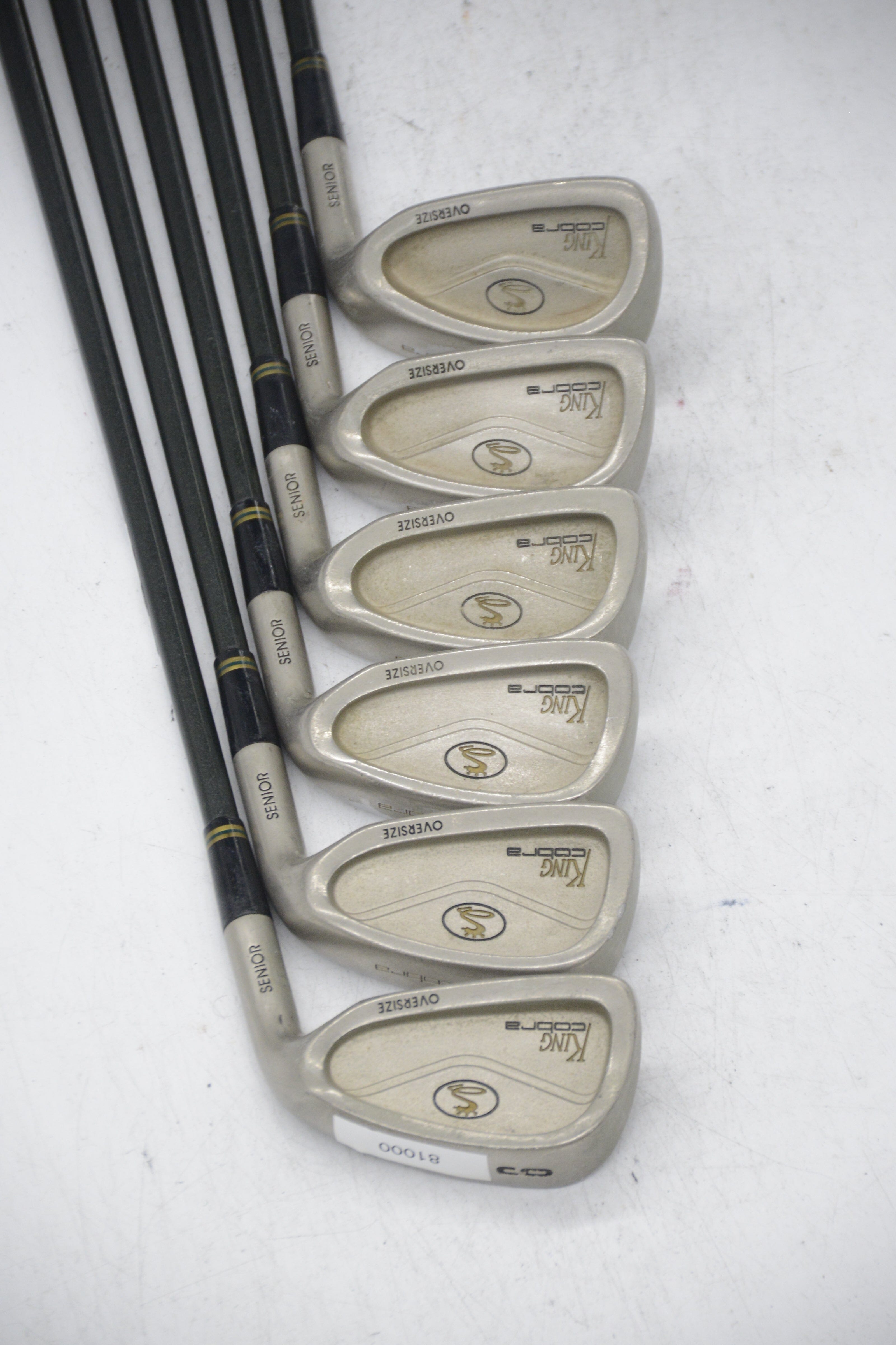 Cobra King Cobra Oversize 6-GW Iron Set R Flex Std Length Golf Clubs GolfRoots 