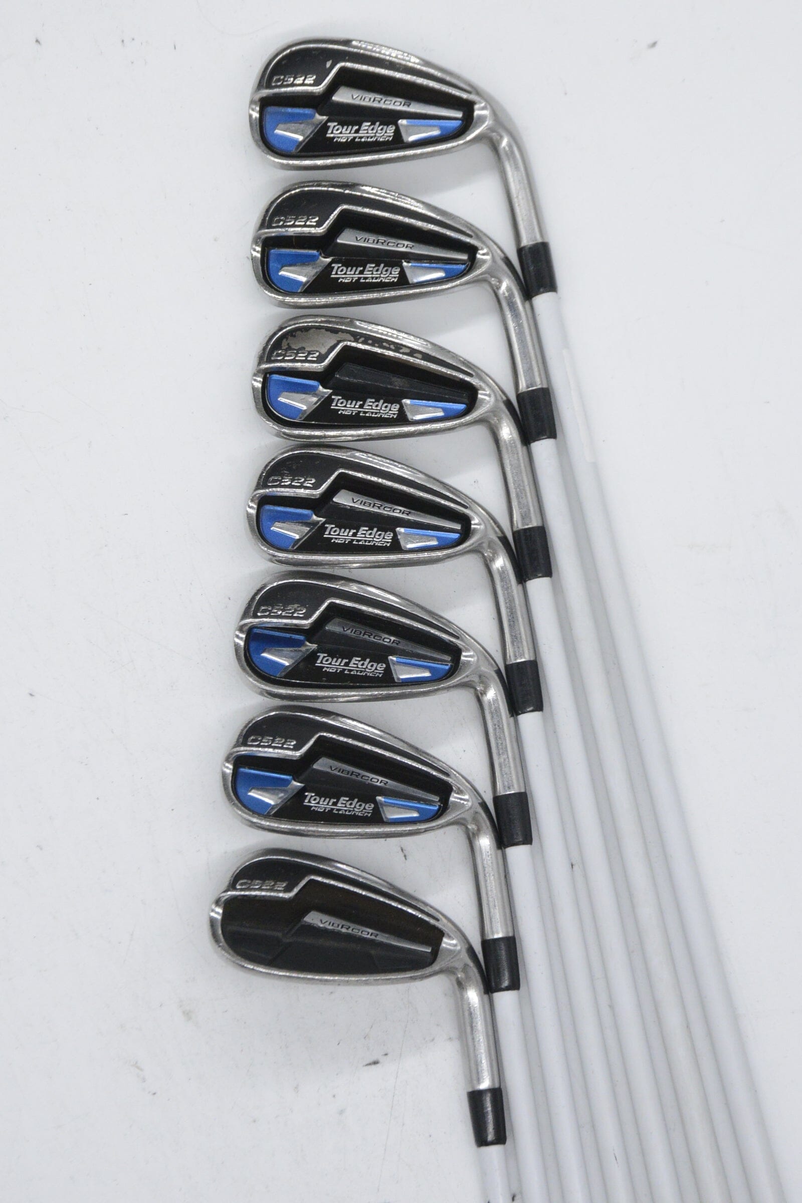 Tour Edge Hot Launch C522 4-PW Iron Set SR Flex -0.5" Golf Clubs GolfRoots 