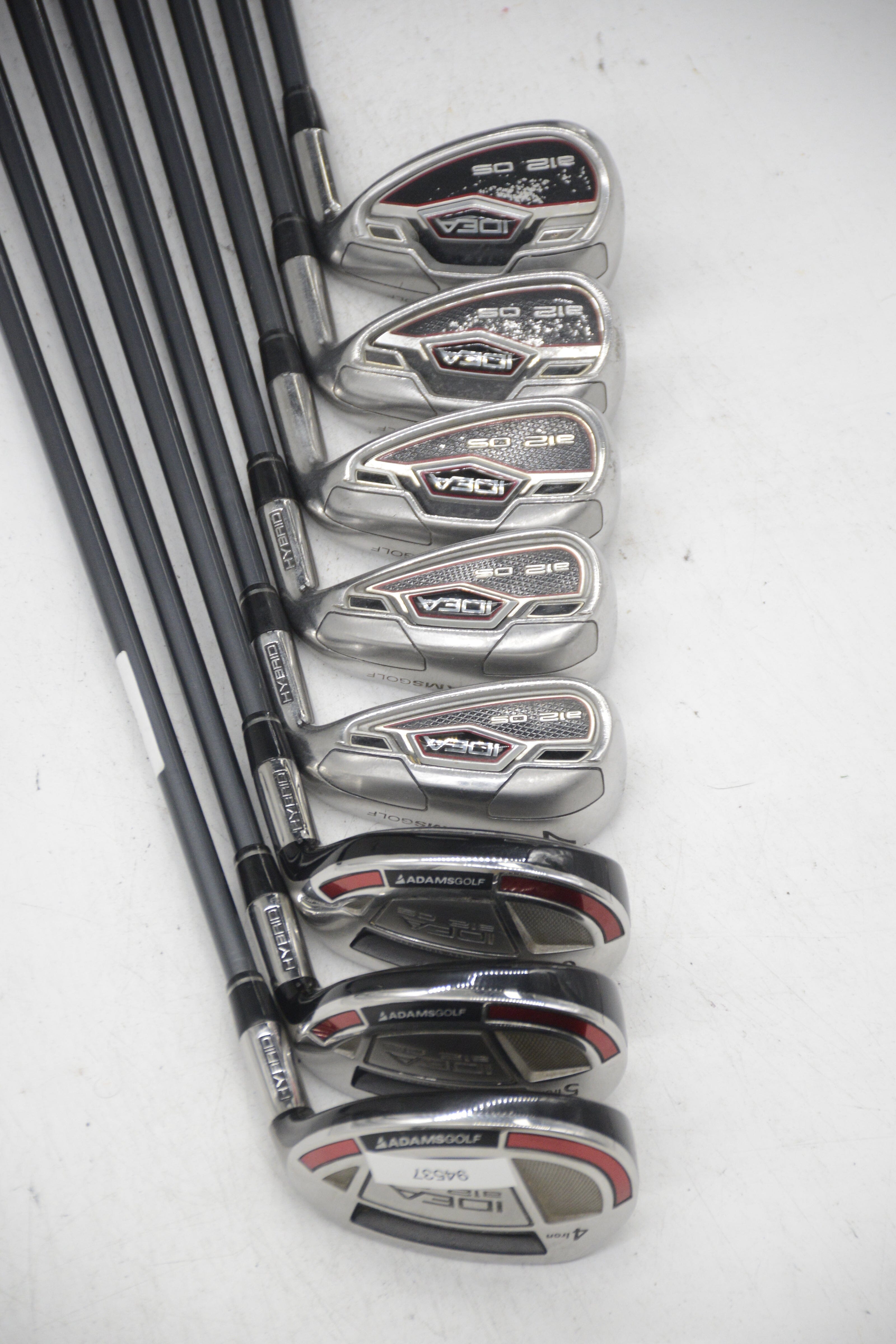 Adams Idea A12Os Hybrid 4H-6H, 7-PW ,SW Iron Set SR Flex Std Length Golf Clubs GolfRoots 