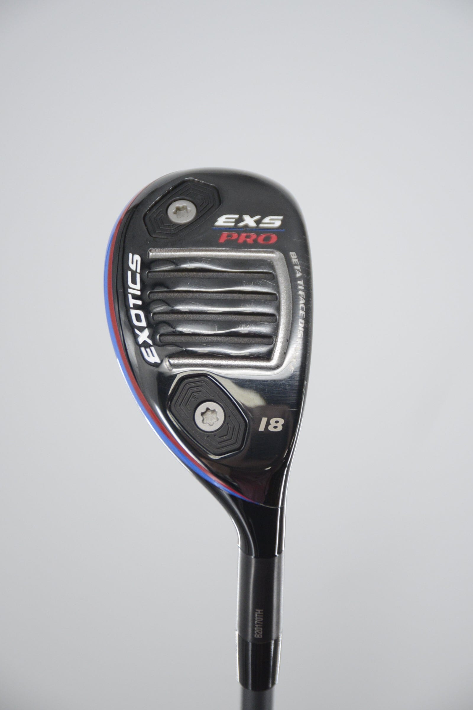 Tour Edge Exotics ExS Pro 18 Degree Hybrid R Flex 40.5" Golf Clubs GolfRoots 