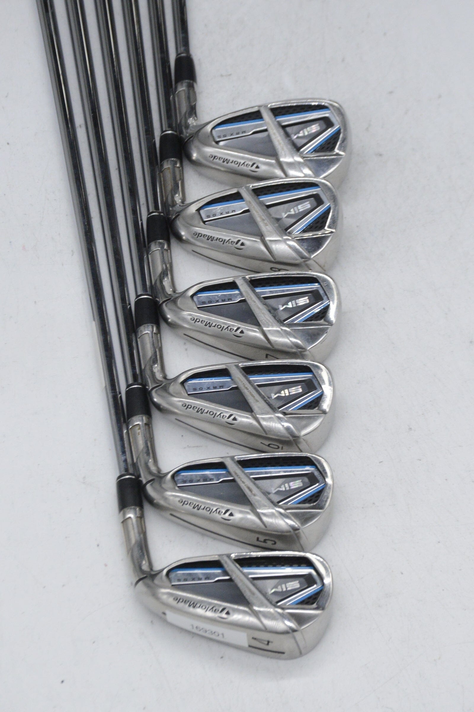 TaylorMade SIM Max OS 4-9 Iron Set S Flex +0.25" Golf Clubs GolfRoots 