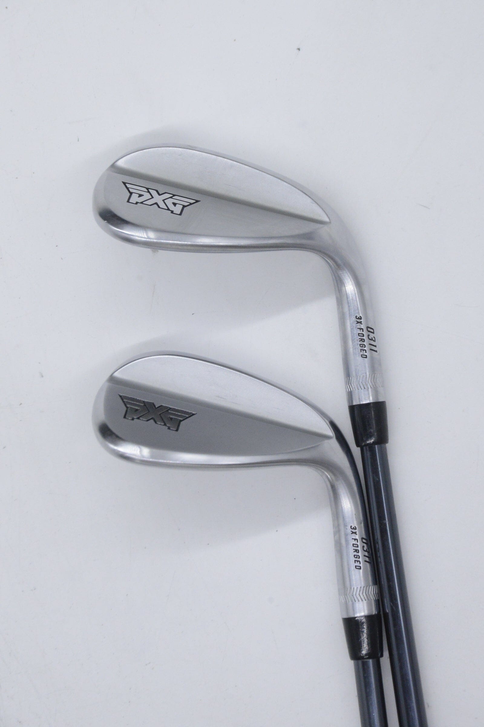 PXG 0311 3X Forged Chrome 54 & 58 Degree Wedge Set S Flex Golf Clubs GolfRoots 