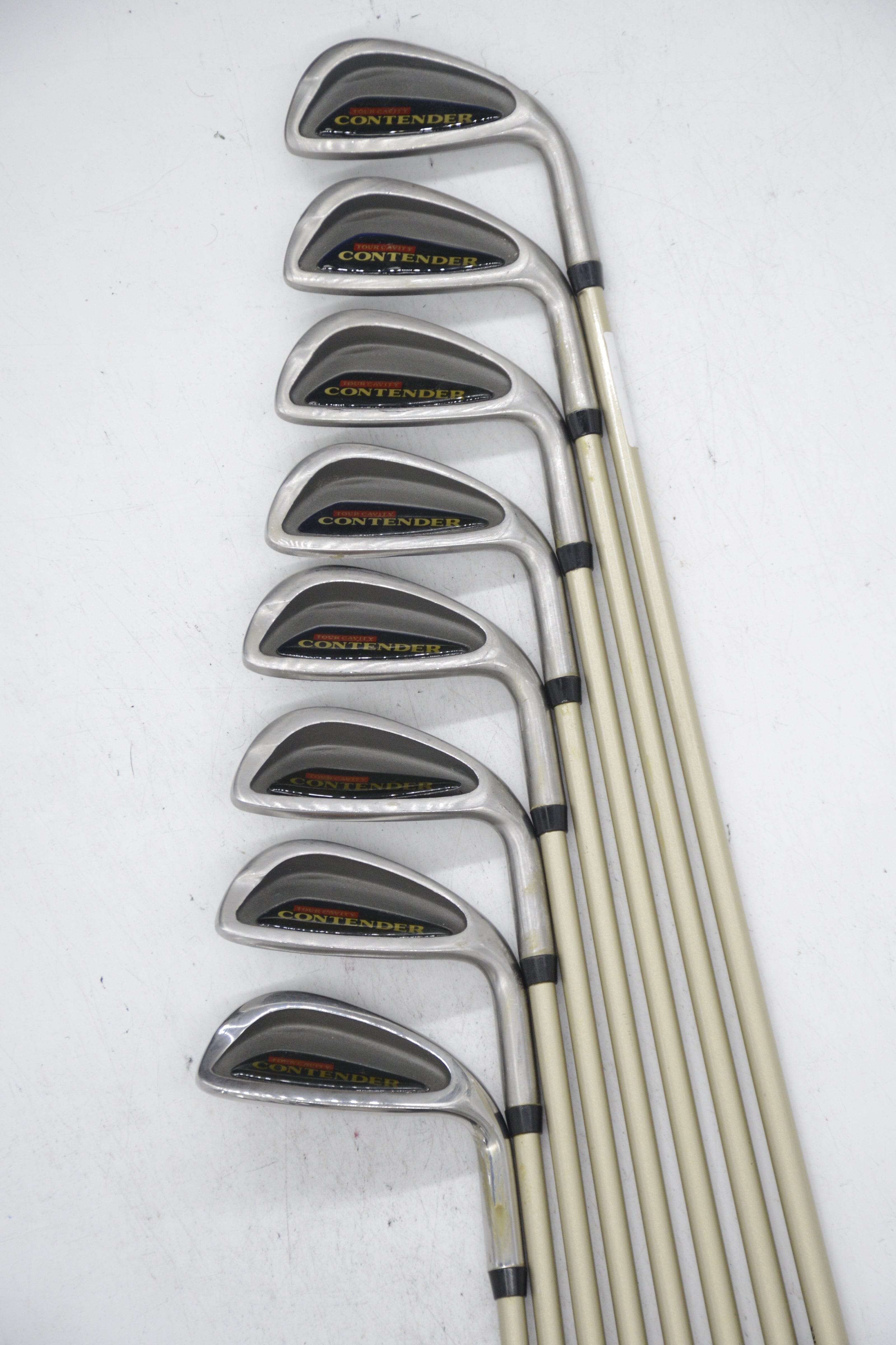 Women's Contender Tour Cavity 3-PW Iron Set W Flex -0.5" Golf Clubs GolfRoots 