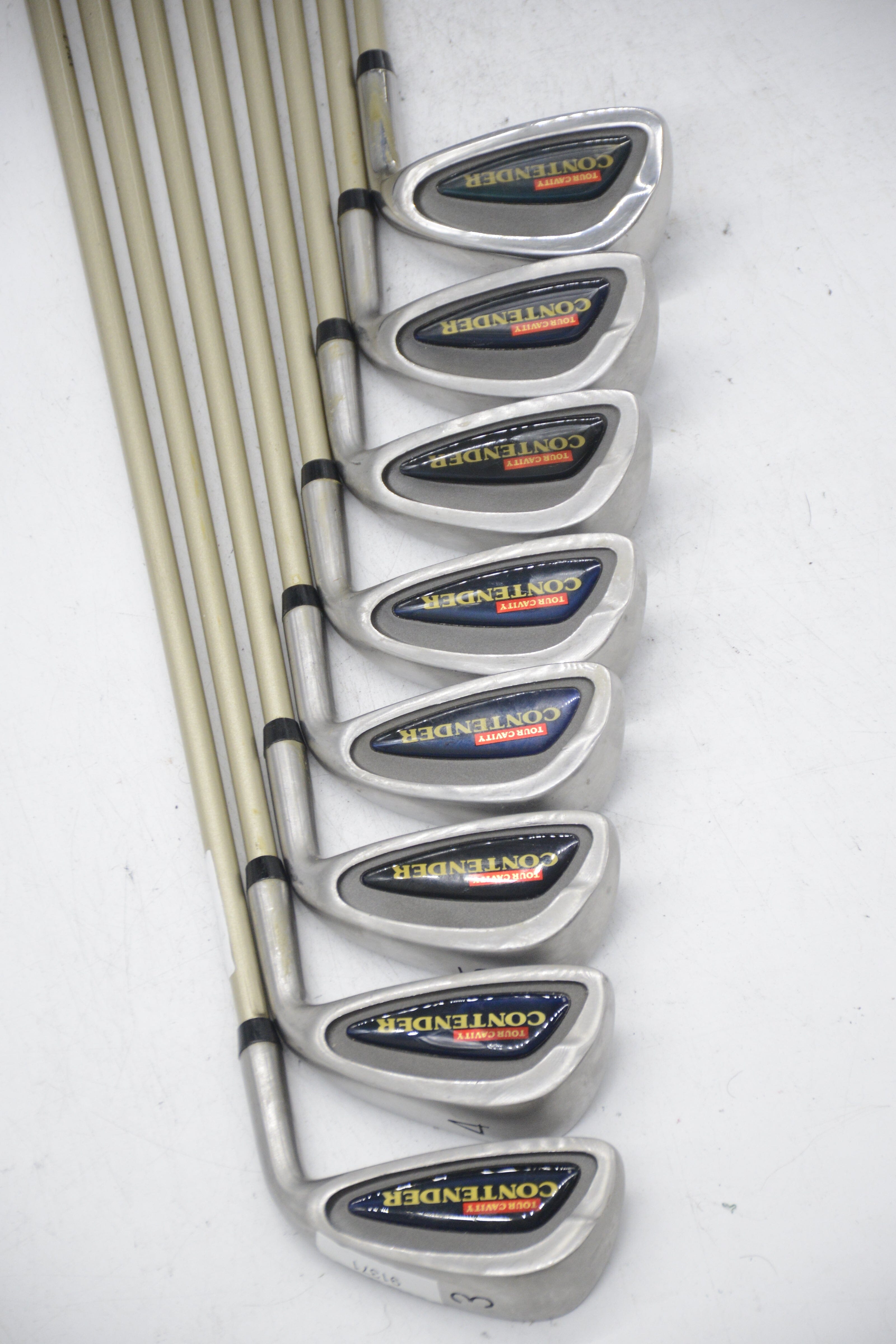 Women's Contender Tour Cavity 3-PW Iron Set W Flex -0.5" Golf Clubs GolfRoots 