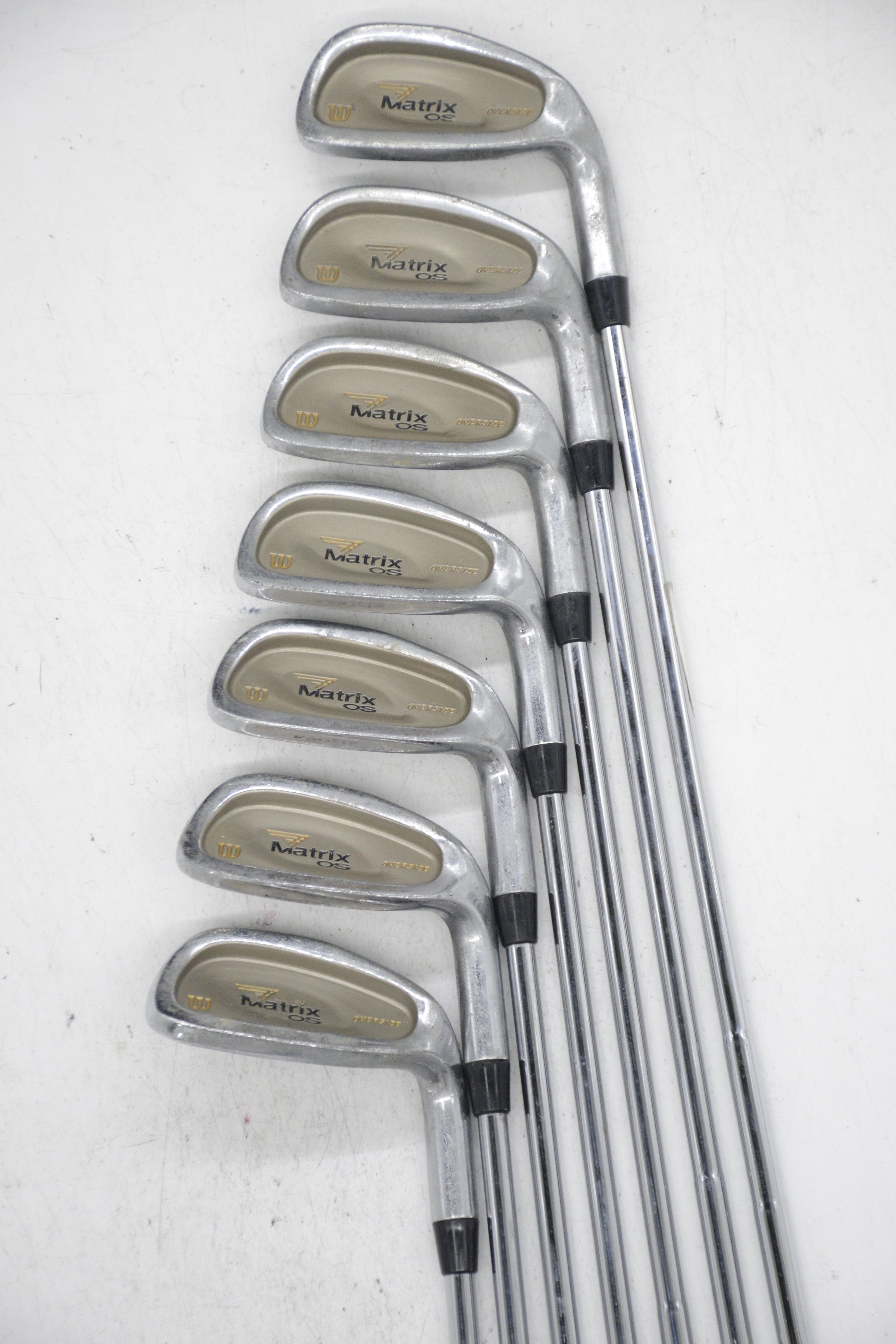 Wilson Matrix OS 4-PW Iron Set S Flex -1" Golf Clubs GolfRoots 