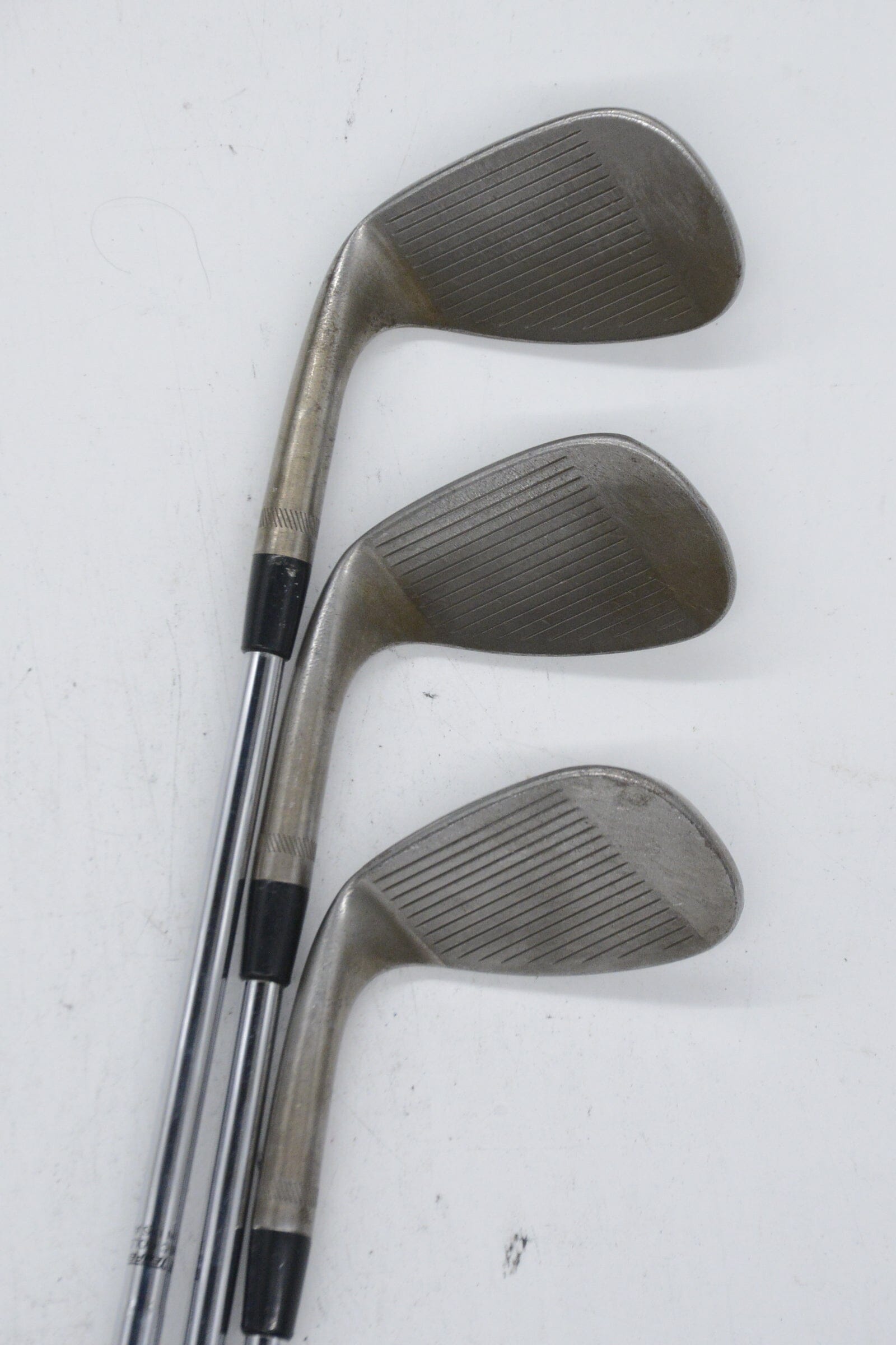 Titleist Vokey SM4 Black Nickel 52, 56, 60 Degree Wedge Set S Flex Golf Clubs GolfRoots 