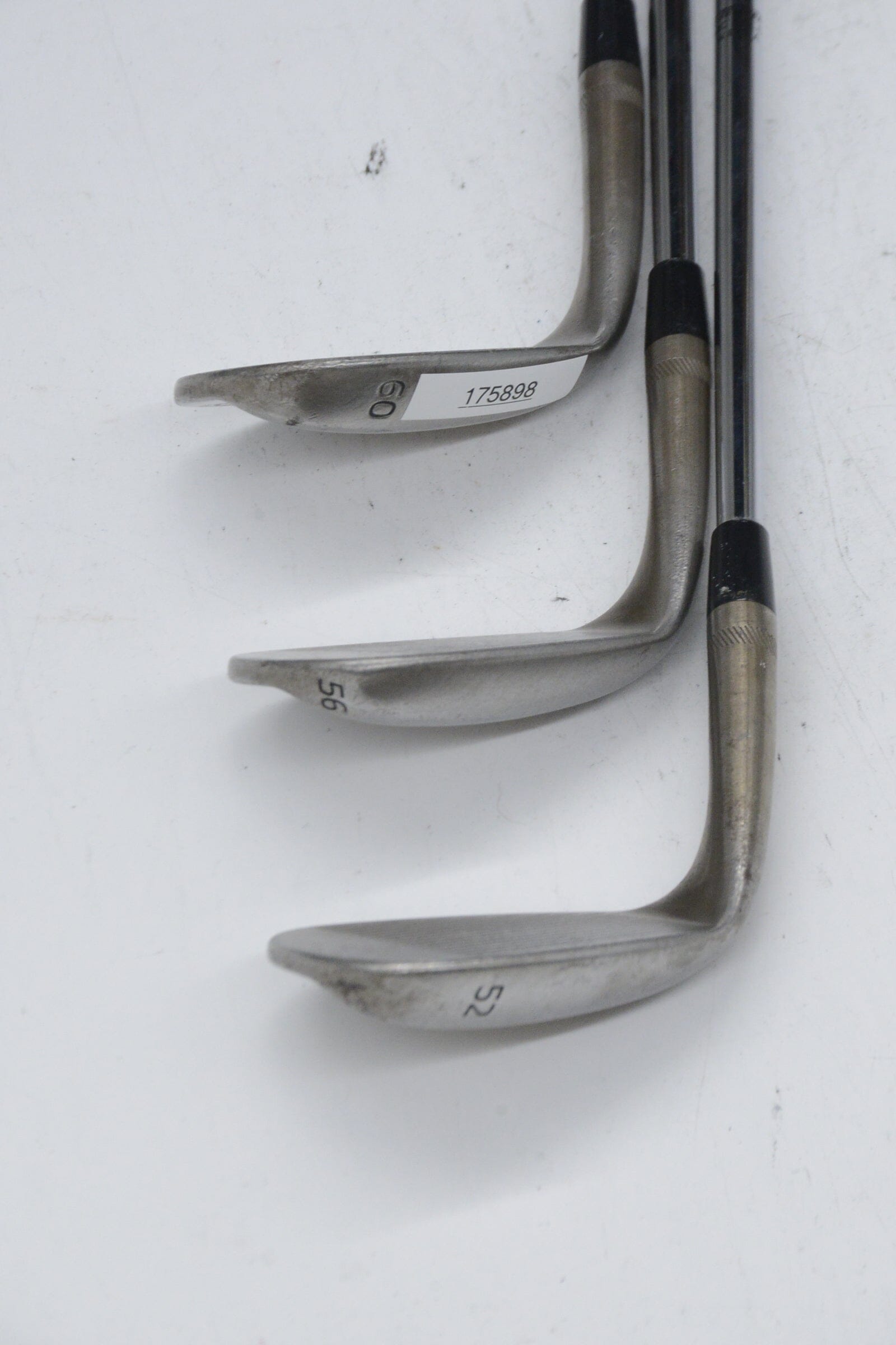 Titleist Vokey SM4 Black Nickel 52, 56, 60 Degree Wedge Set S Flex Golf Clubs GolfRoots 