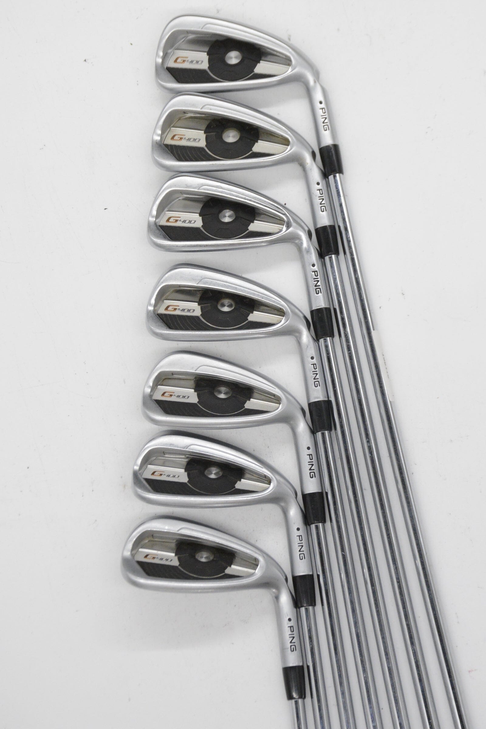 Ping G400 4-PW Iron Set R Flex +0.25" Golf Clubs GolfRoots 