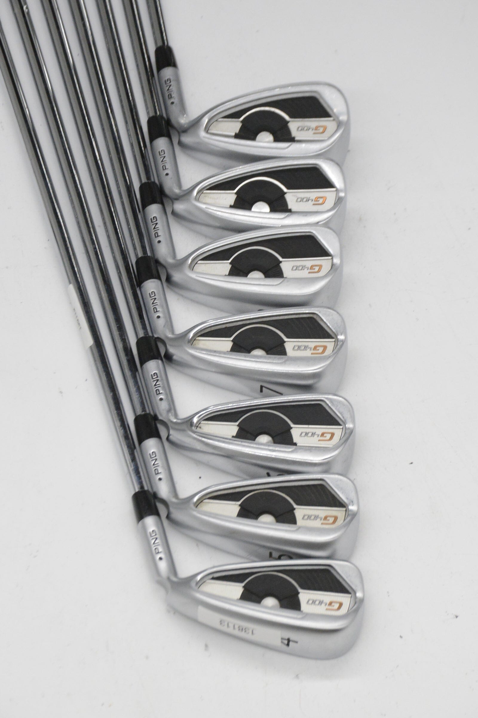 Ping G400 4-PW Iron Set R Flex +0.25" Golf Clubs GolfRoots 