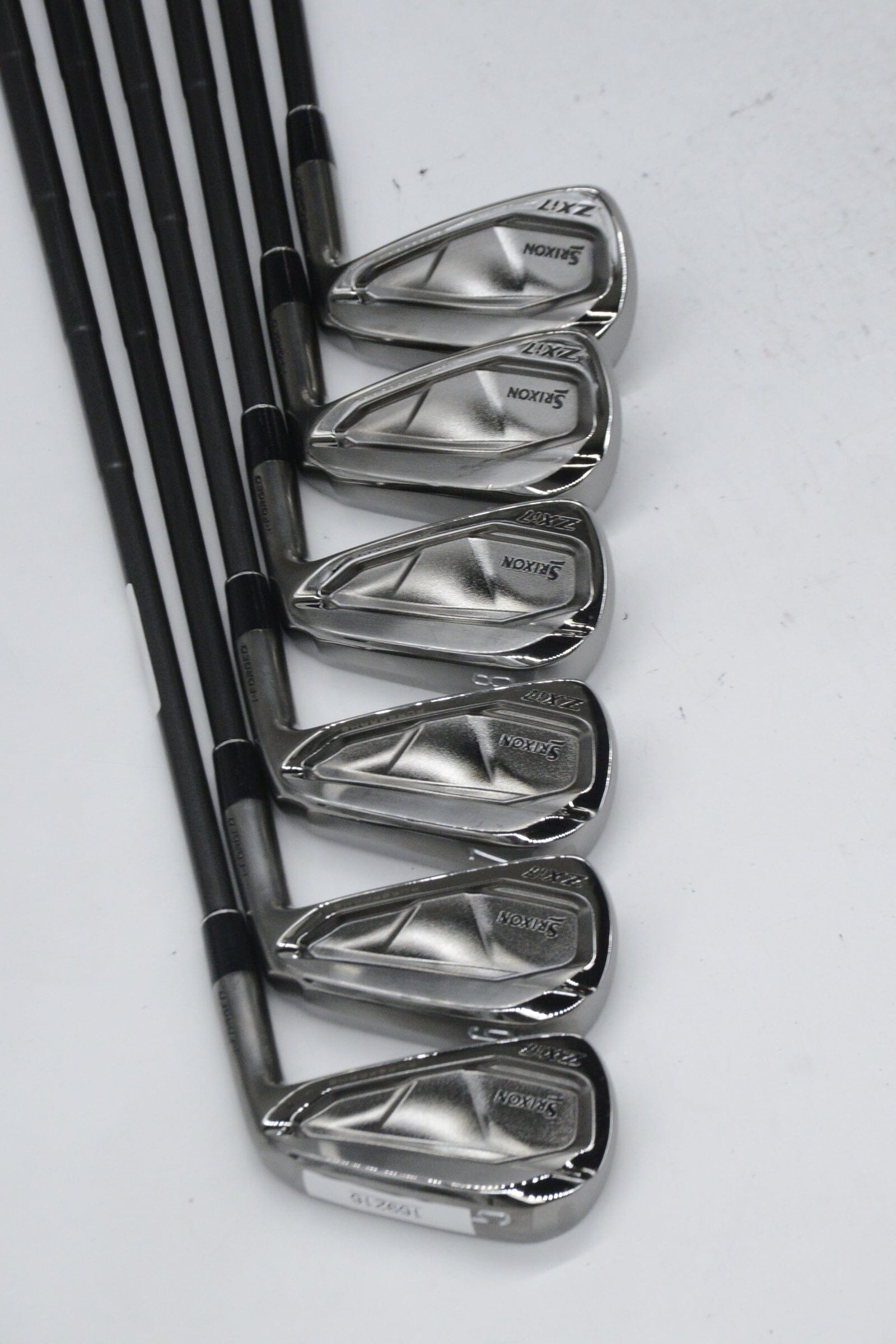Srixon ZXi7 Black Chrome 5-PW Iron Set S Flex Std Length Golf Clubs GolfRoots 