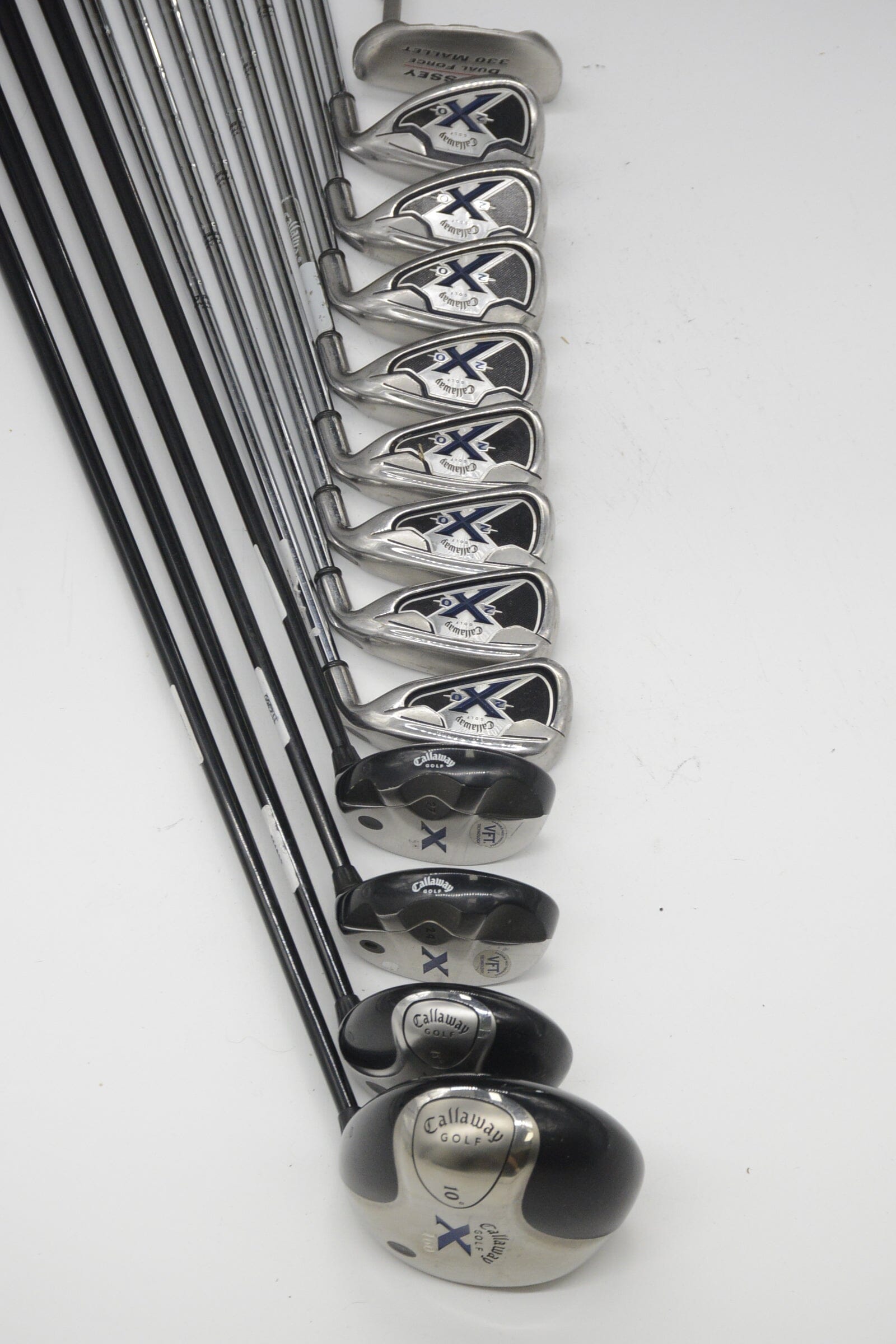 Callaway X-20 Mixed Full Set Uniflex -0.25" Golf Clubs GolfRoots 