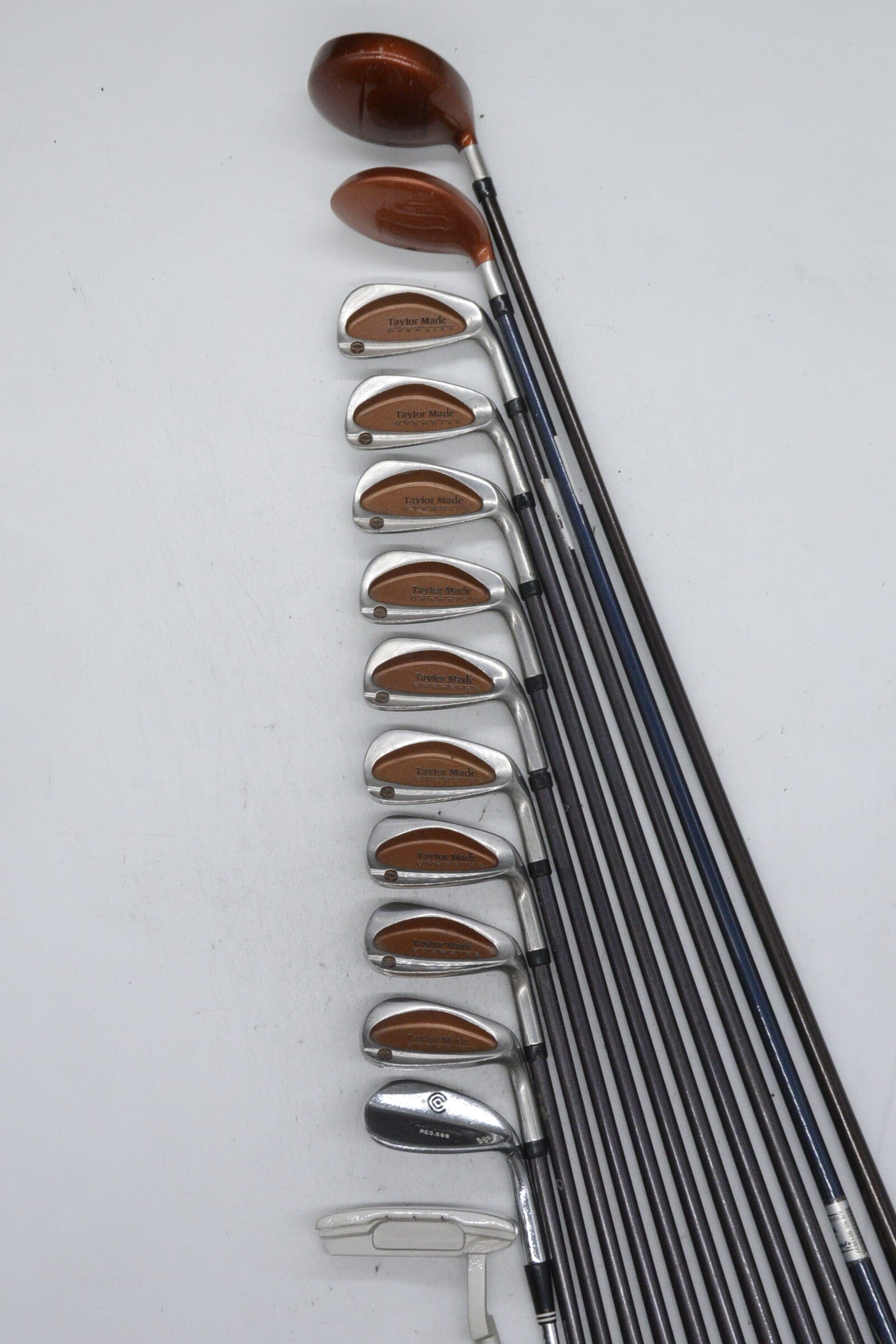TaylorMade Burner Oversize Mixed Full Set R Flex Std Length Golf Clubs GolfRoots 