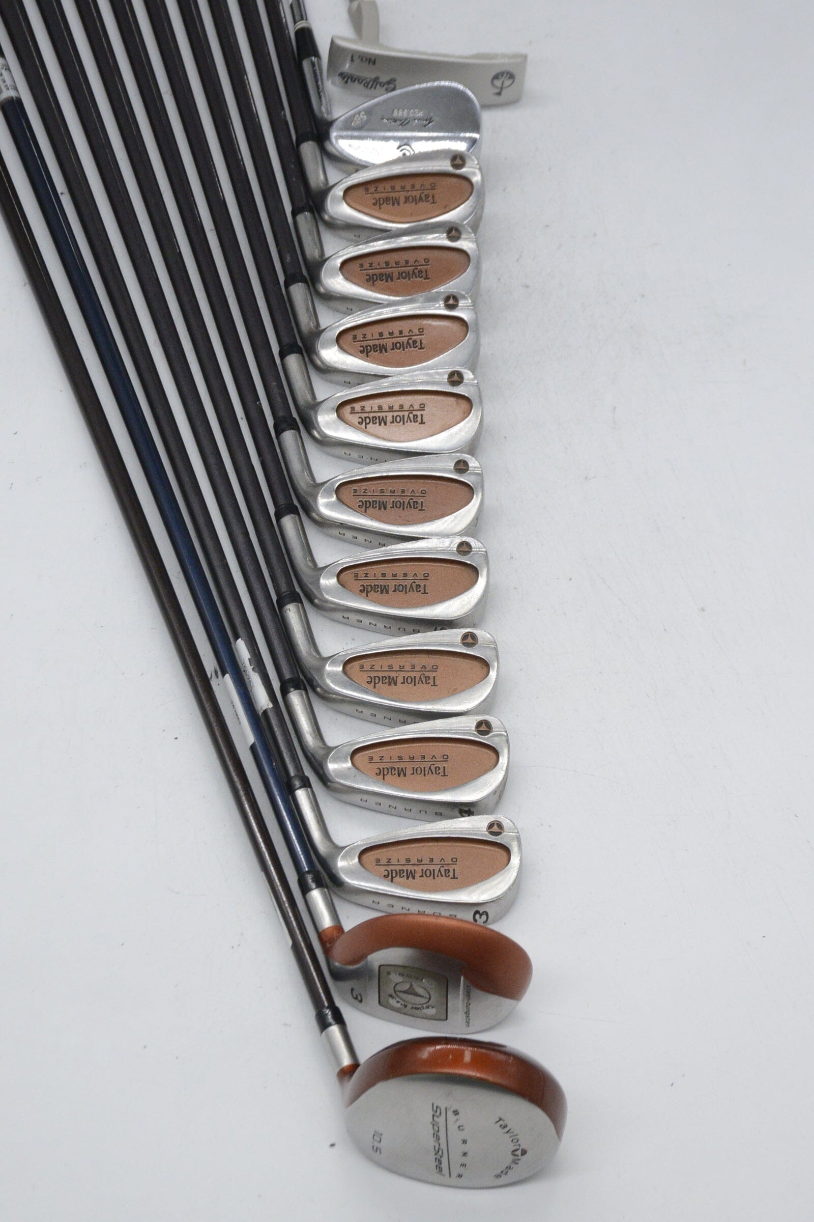 TaylorMade Burner Oversize Mixed Full Set R Flex Std Length Golf Clubs GolfRoots 