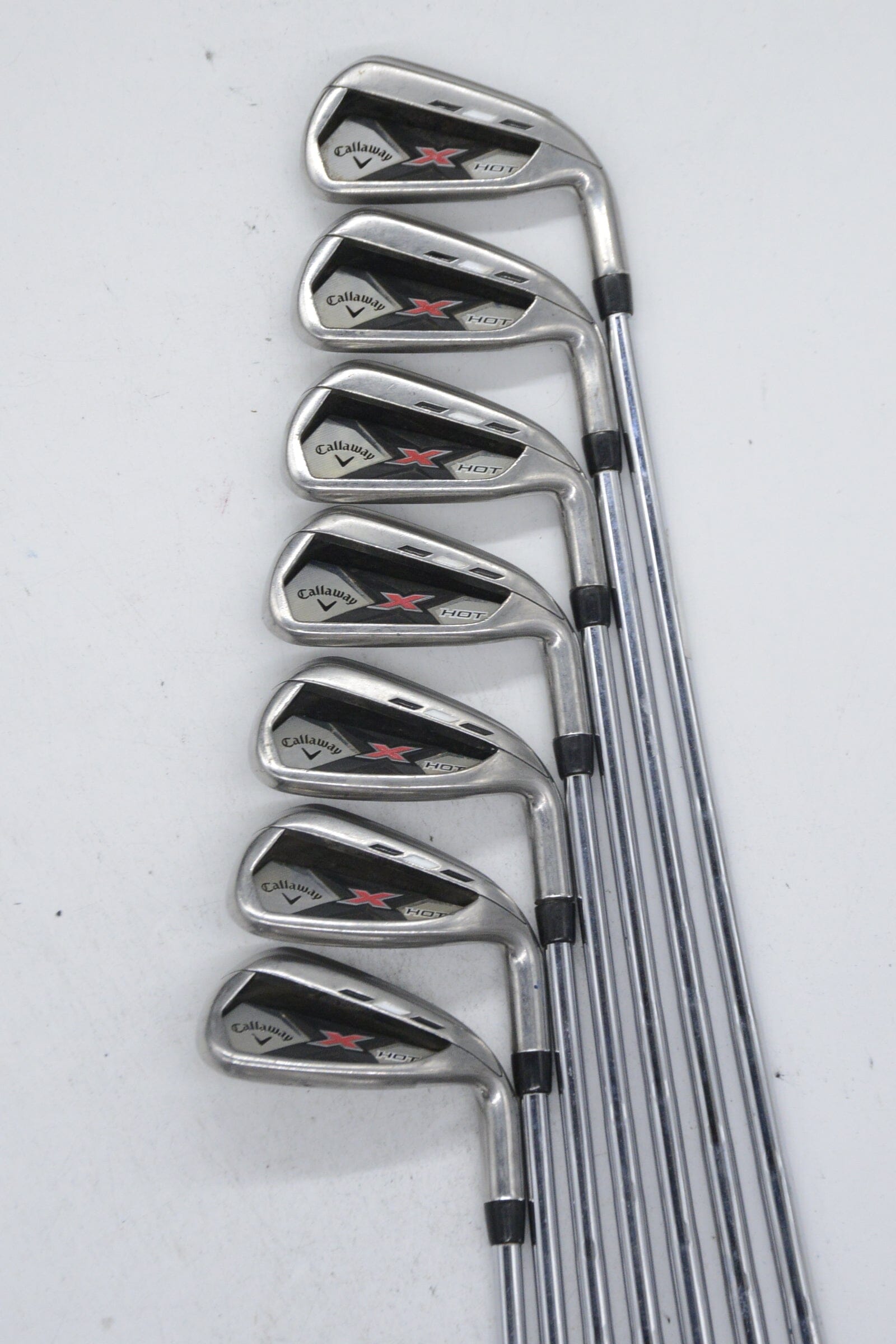Callaway X Hot 4-PW Iron Set S Flex +0.25" Golf Clubs GolfRoots 