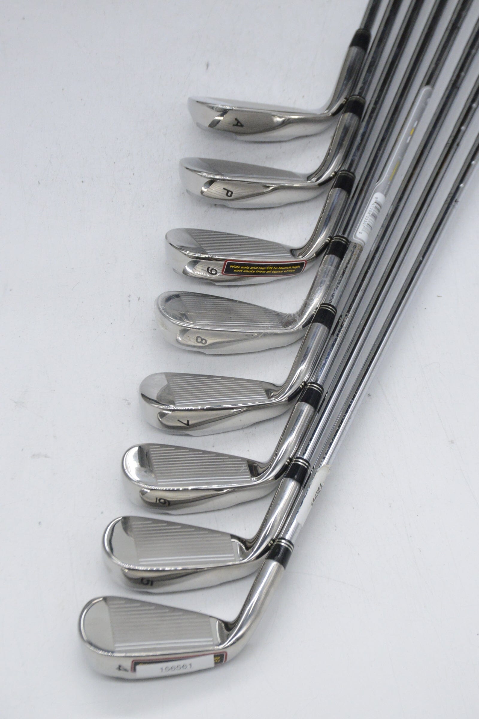 TaylorMade Burner Plus 4-AW Iron Set R Flex +0.5" Golf Clubs GolfRoots 