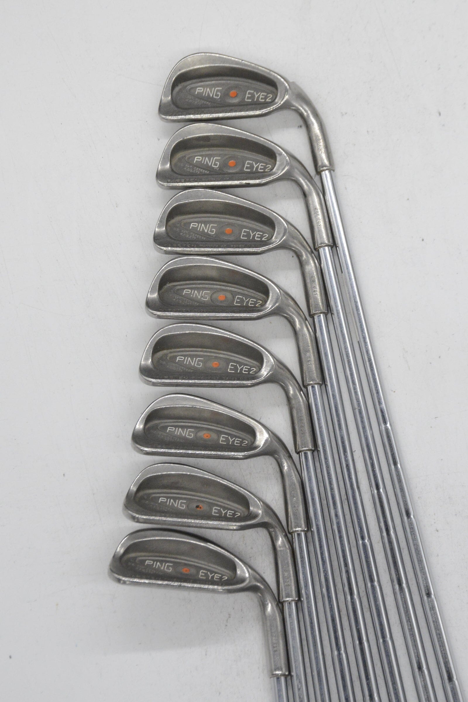 Ping Eye 2 3-PW Iron Set S Flex -0.5" Golf Clubs GolfRoots 