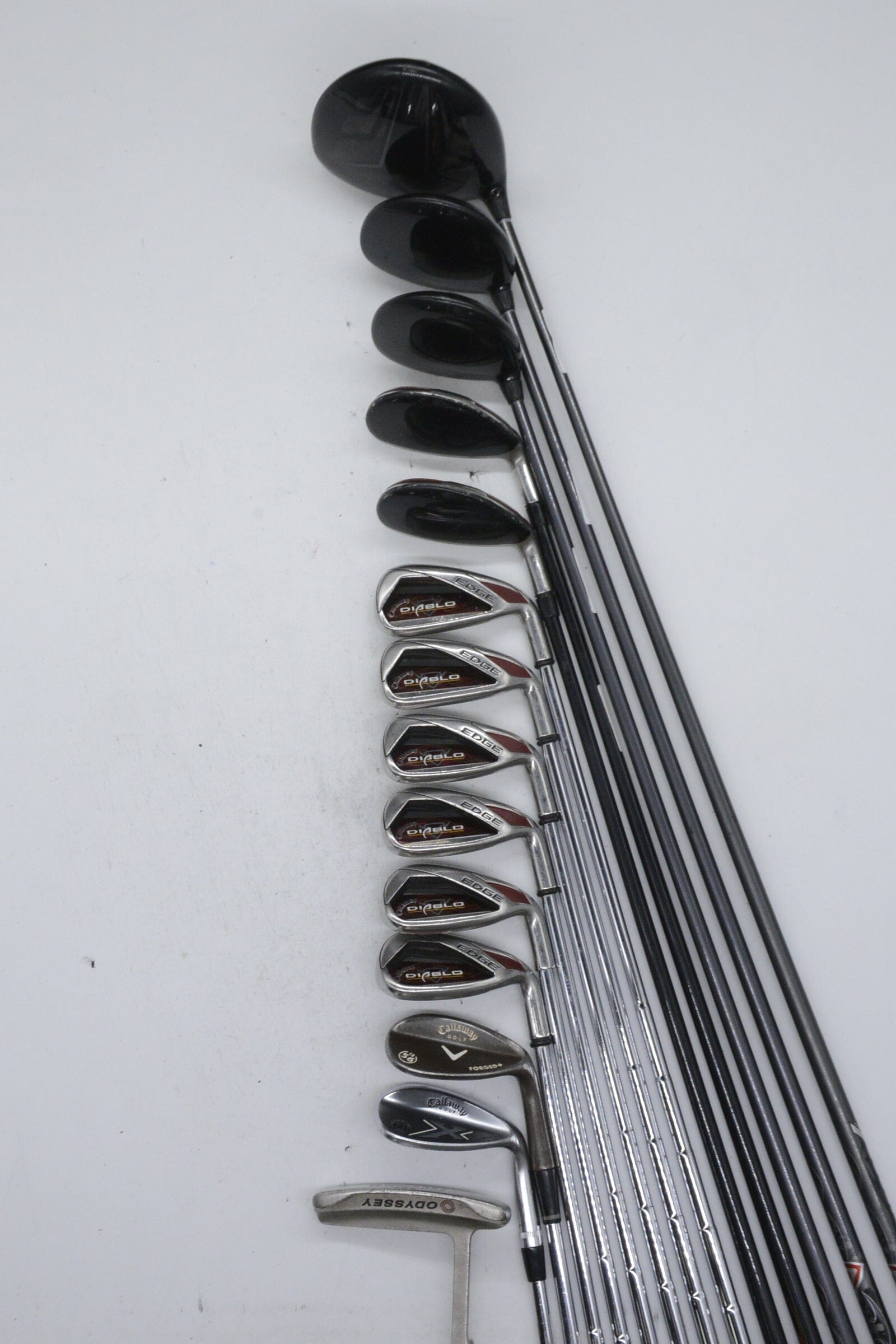 Callaway Diablo Edge Mixed Full Set Uniflex +0.75" Golf Clubs GolfRoots 
